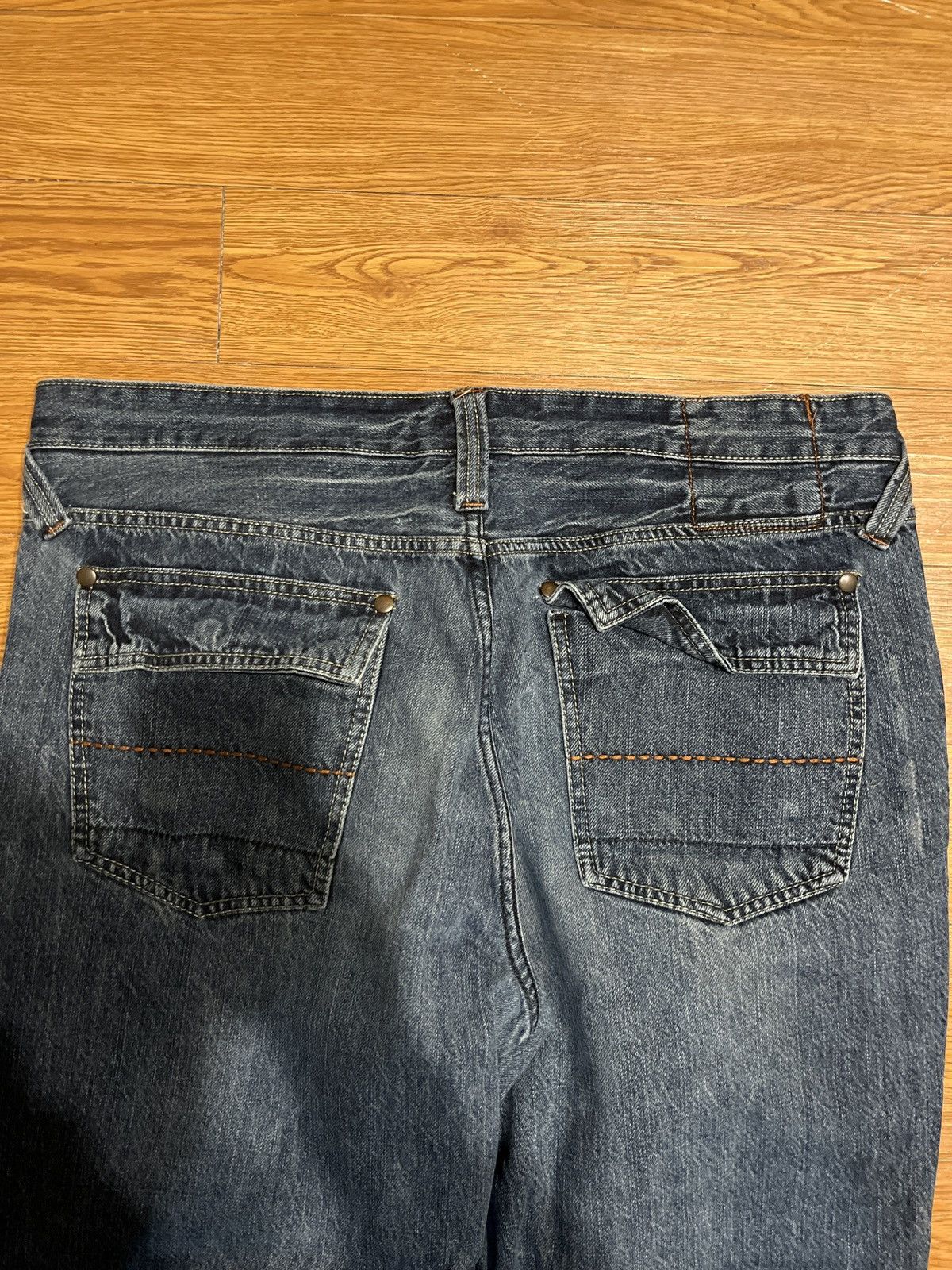 Vintage vintage baggy skater “no boundaries” jeans Size US 38 / EU 54 - 5 Thumbnail