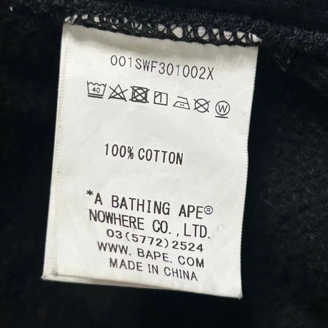 Bape SHARK APPLIQUE CREWNECK Size US M / EU 48-50 / 2 - 7 Thumbnail