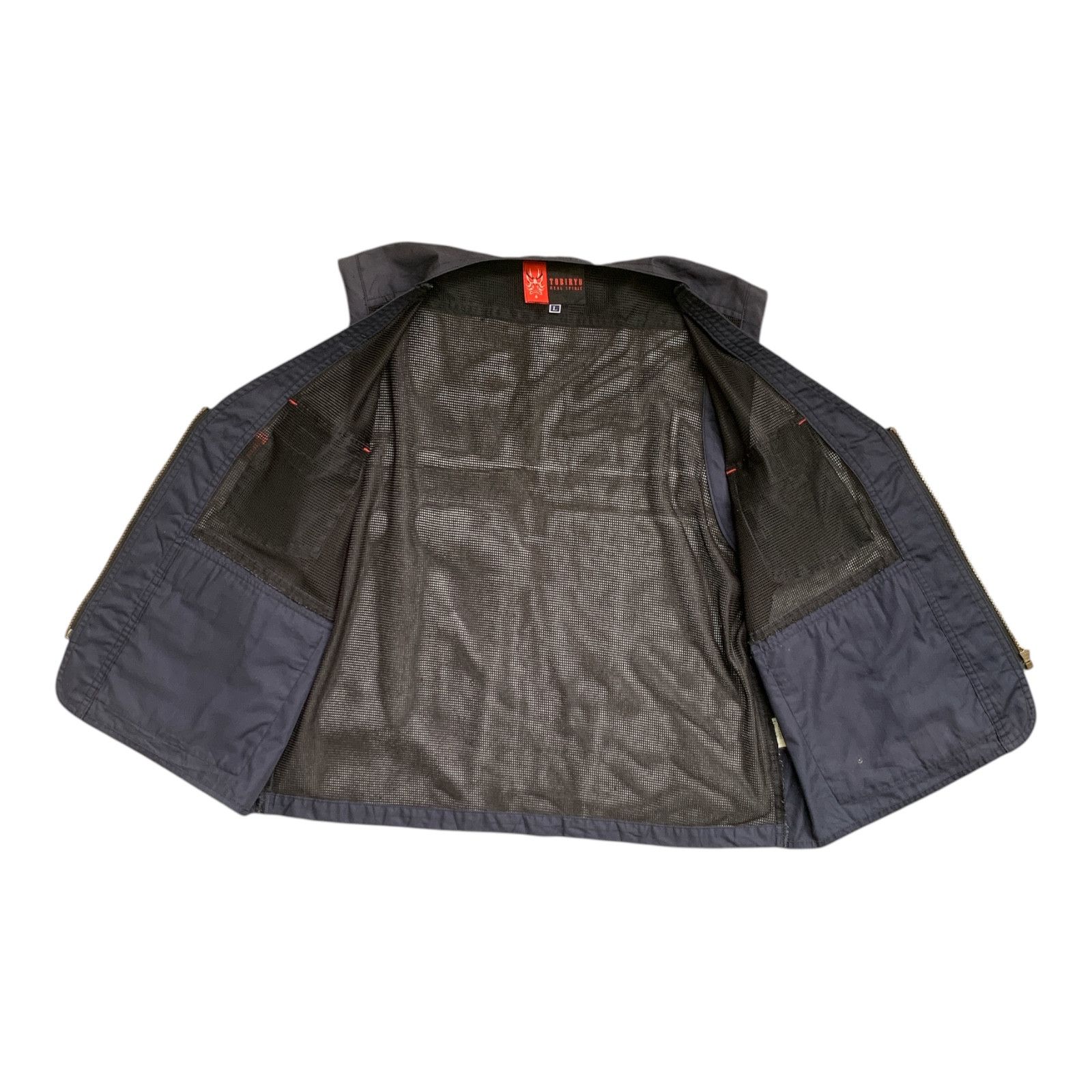 Japanese Brand Rare Design Vintage Tobiryu Real Spirit Vests Size US L / EU 52-54 / 3 - 3 Thumbnail