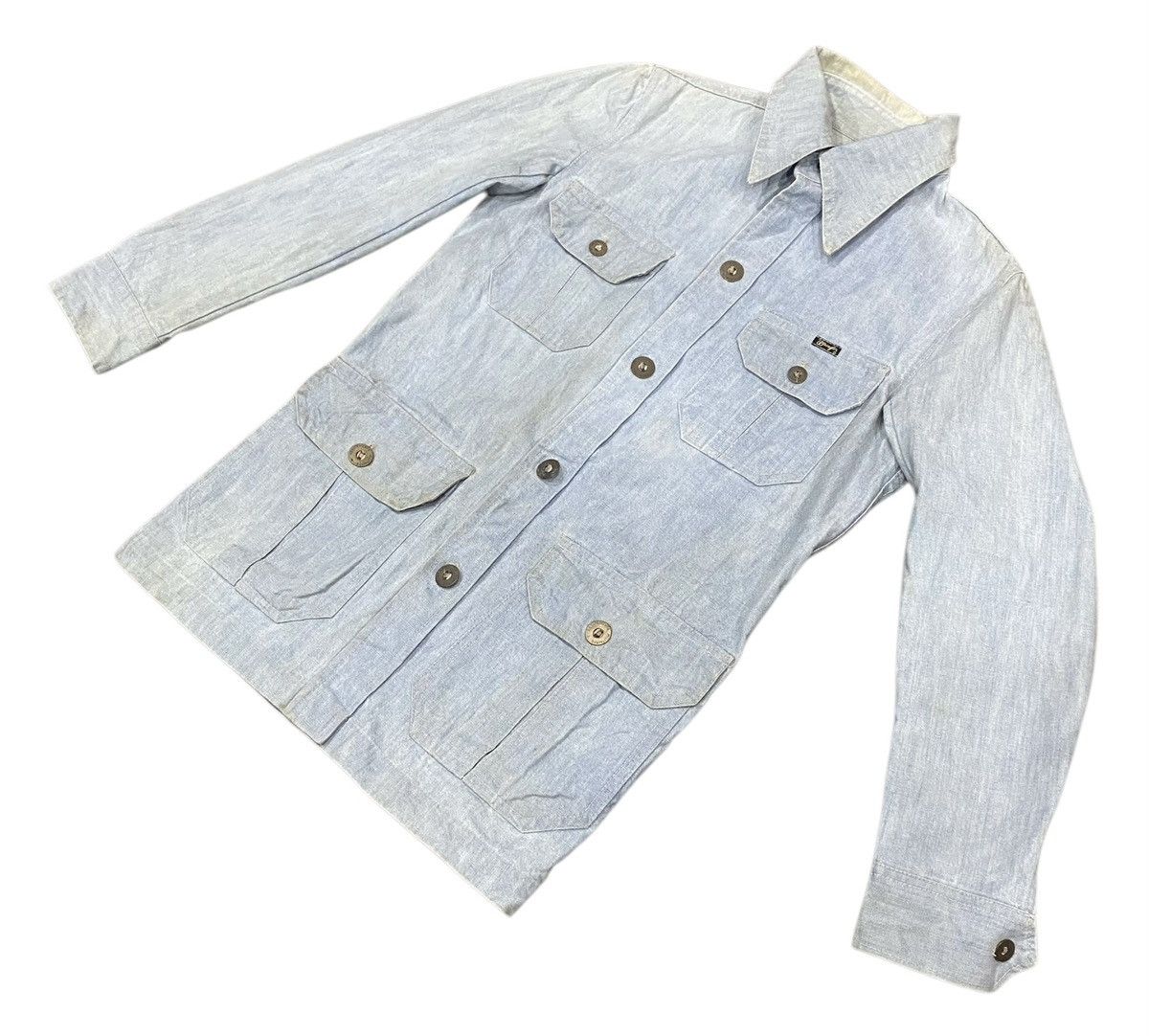 Vintage × Wrangler Vintage WRANGLER Button Jacket 4 Pocket Size US S / EU 44-46 / 1 - 4 Thumbnail