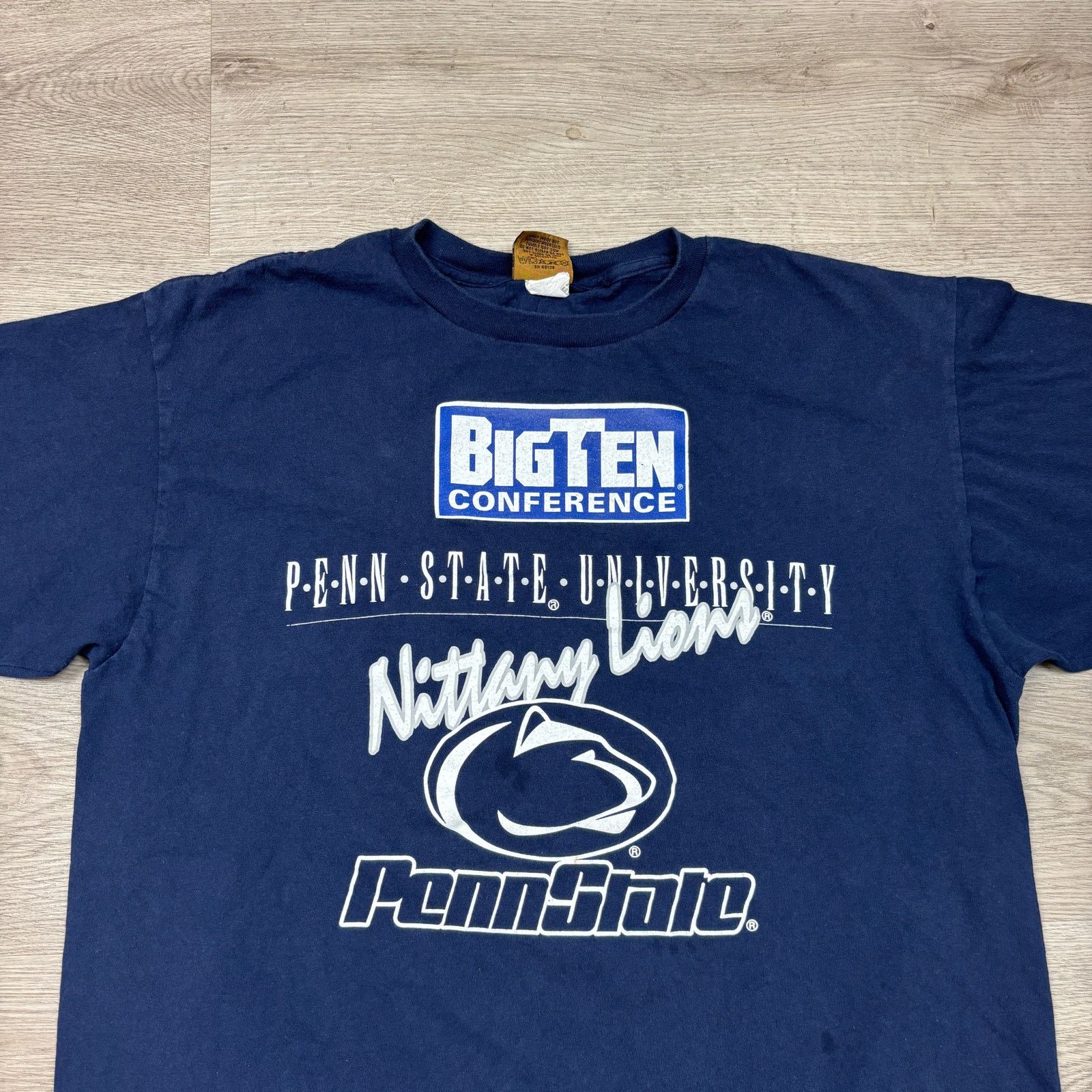 Nutmeg × Vintage VTG 90s Big Ten Penn State Nittany Lions Shirt Men's XL Size US XL / EU 56 / 4 - 2 Thumbnail