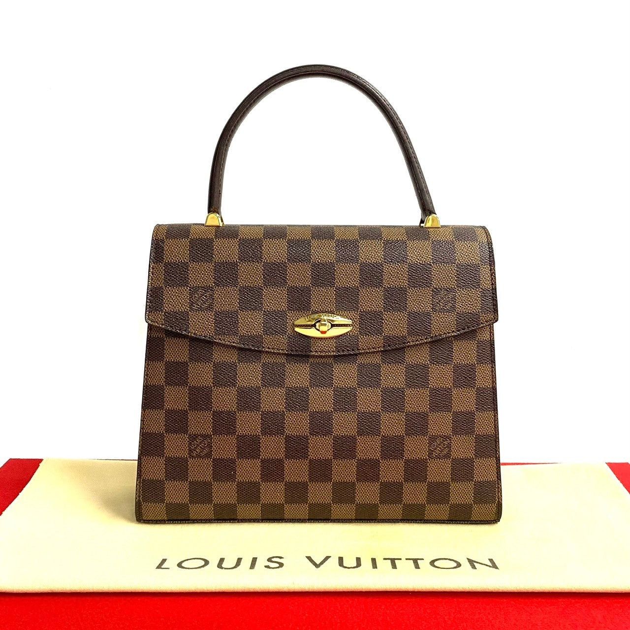 Louis Vuitton Louis Vuitton Handbag Brown Leather Size ONE SIZE - 1 Thumbnail