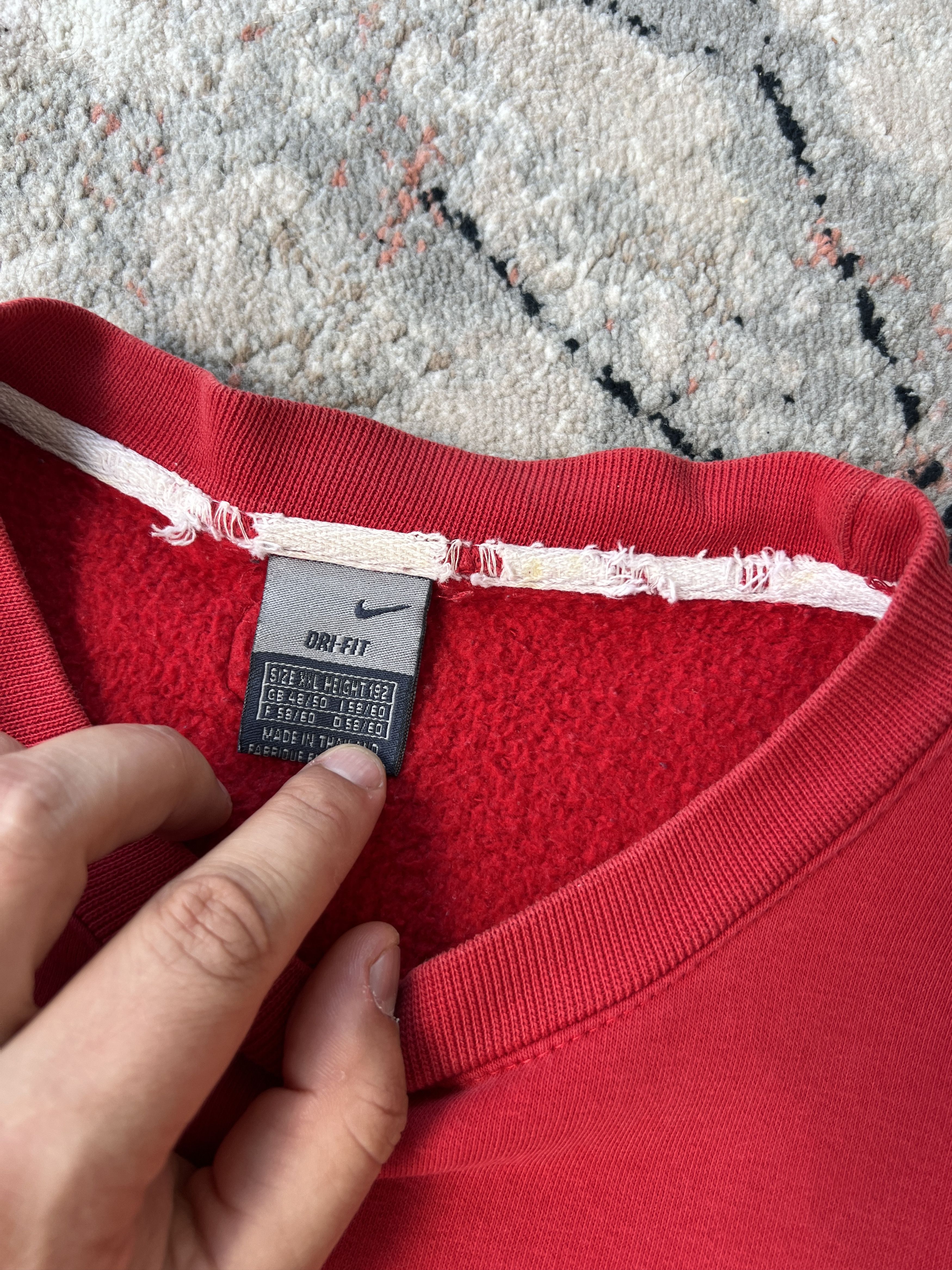 Nike × Vintage Nike Vintage Training Sweatshirt Size US XL / EU 56 / 4 - 6 Thumbnail