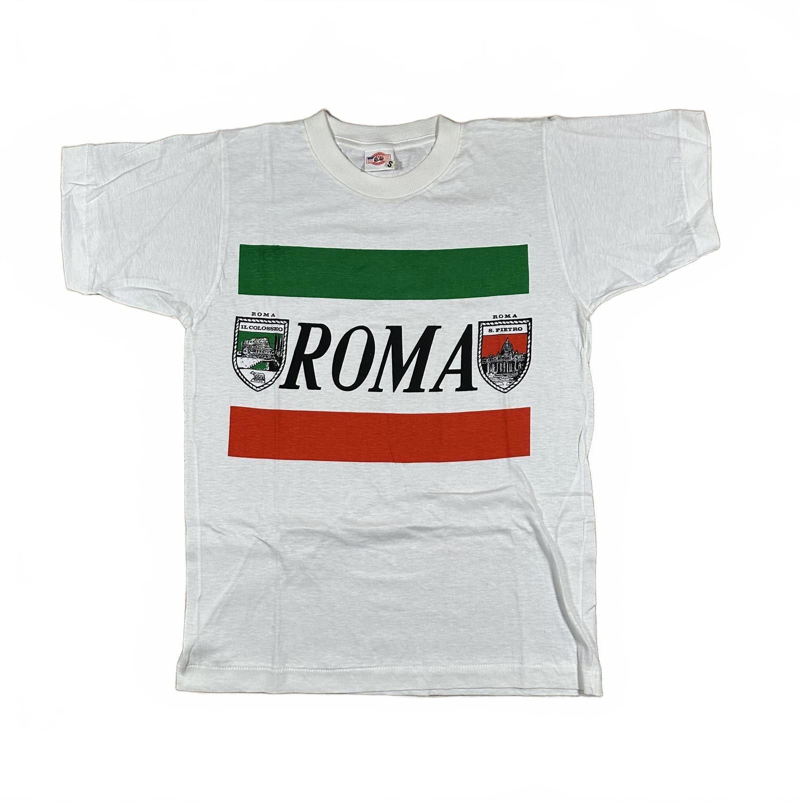 Unknown London Vintage Italian Single Stitch graphic t-shirt S Roma Size US S / EU 44-46 / 1 - 1 Thumbnail