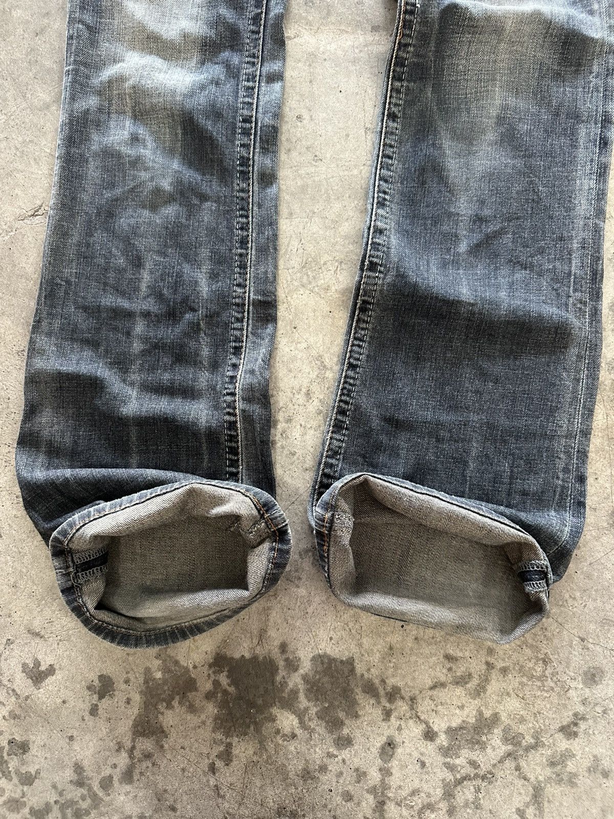 If Six Was Nine Y2K Theoria Flared Jeans Size 29" - 8 Thumbnail