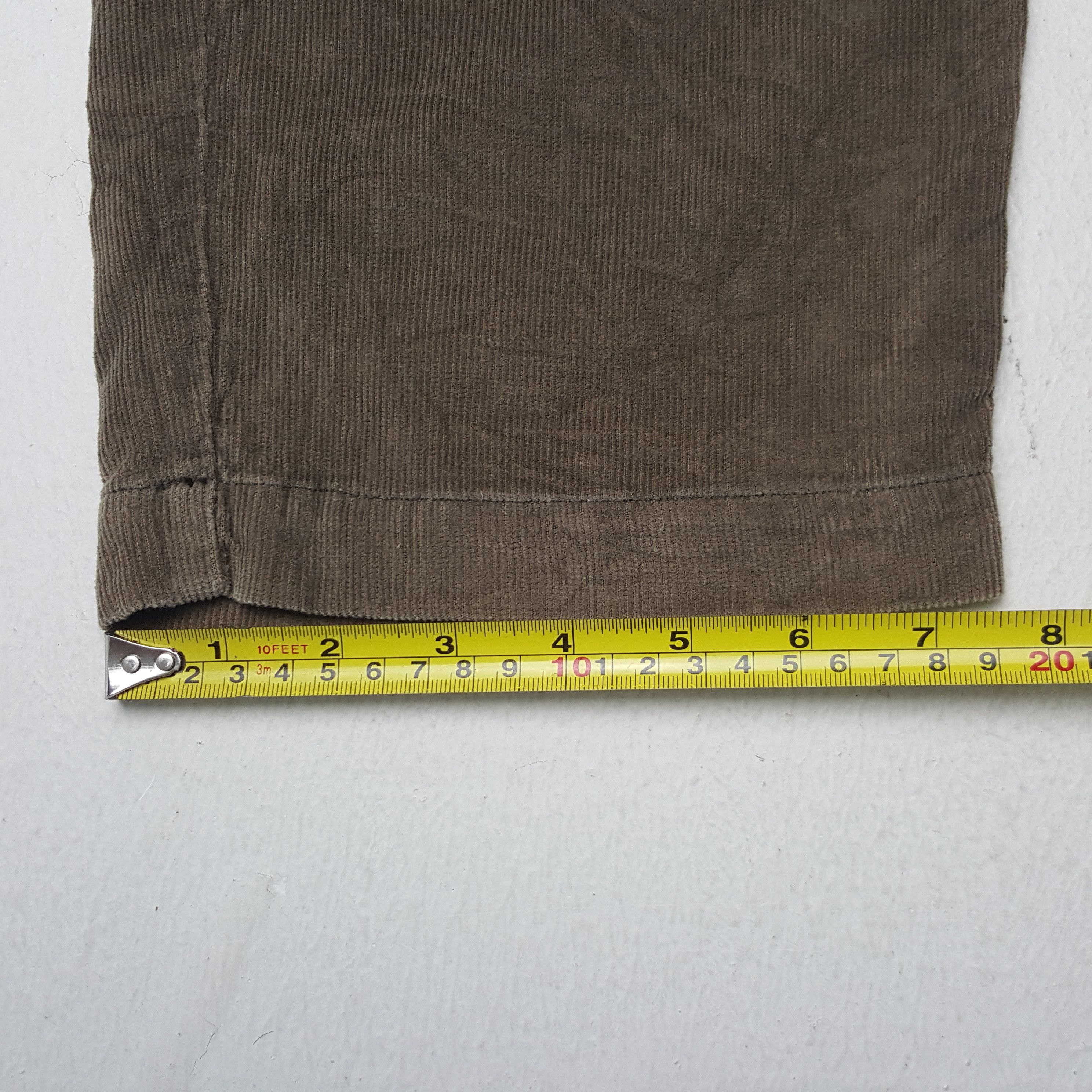 Stussy × Vintage Vintage Stussy USA Corduroy Custom Art Logo Pants Size US 29 - 11 Thumbnail