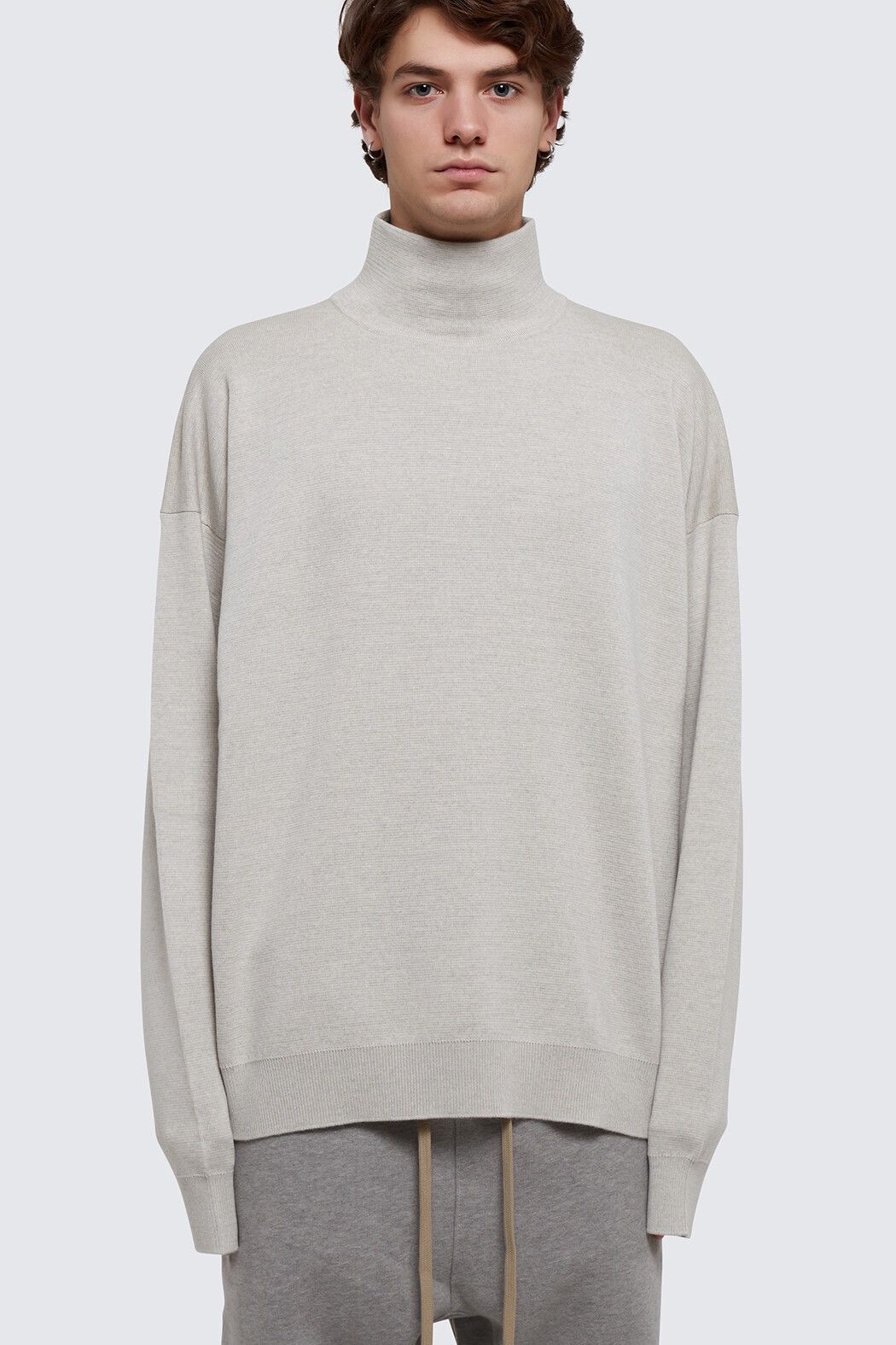 Fear of God the-seventh-collection FG Tee Vintage Concrete White  FOG-FW20-014