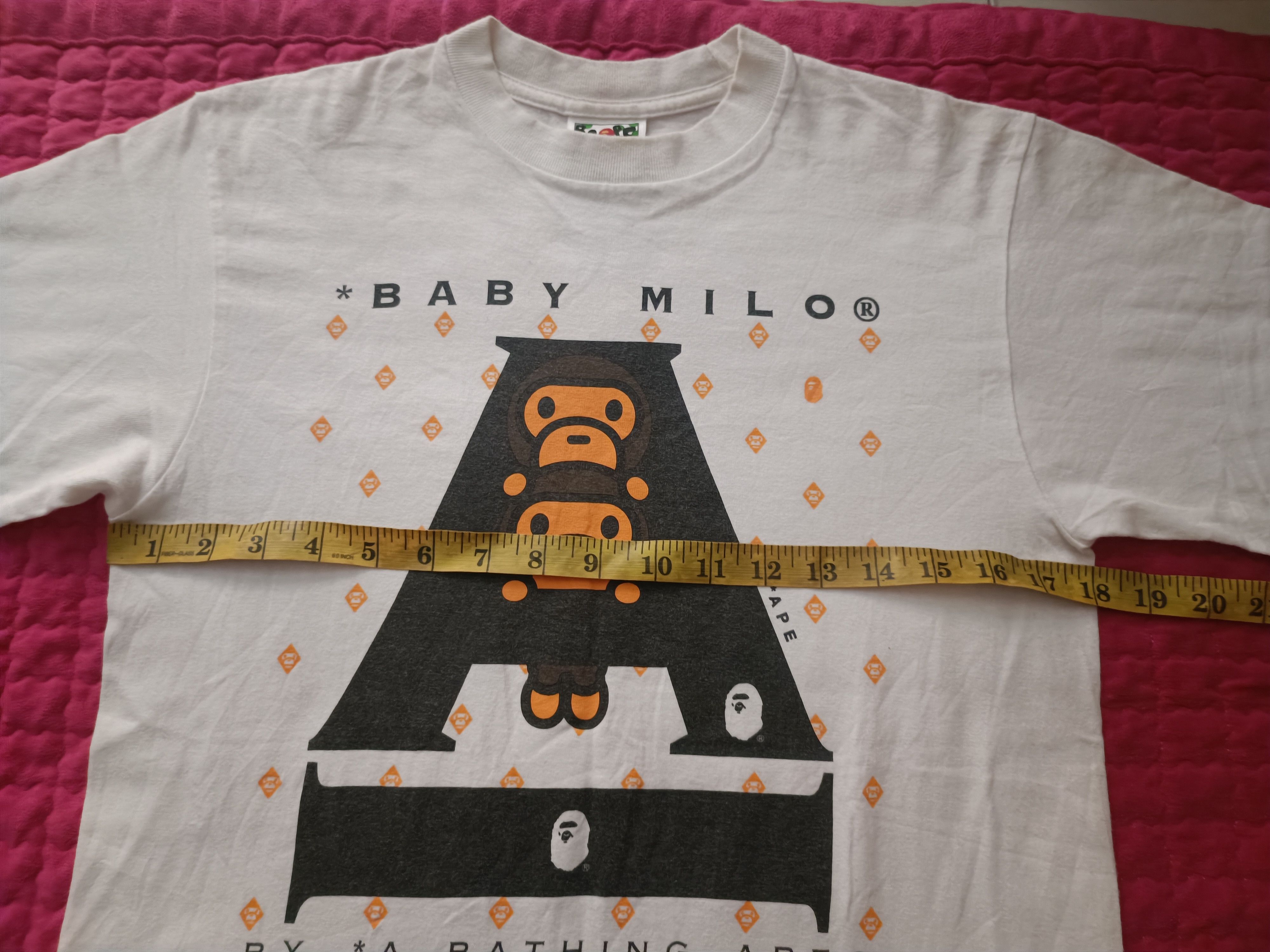 Bape ♦️Baby Milo By A Bathing Ape T Shirt Size US S / EU 44-46 / 1 - 11 Thumbnail