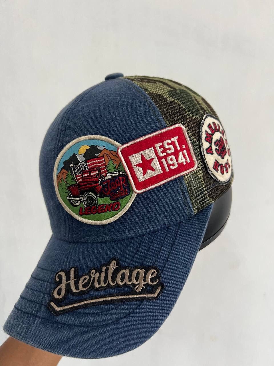 Japanese Brand Jeep Heritage American Icon Trucker Hat Cap Size ONE SIZE - 7 Thumbnail