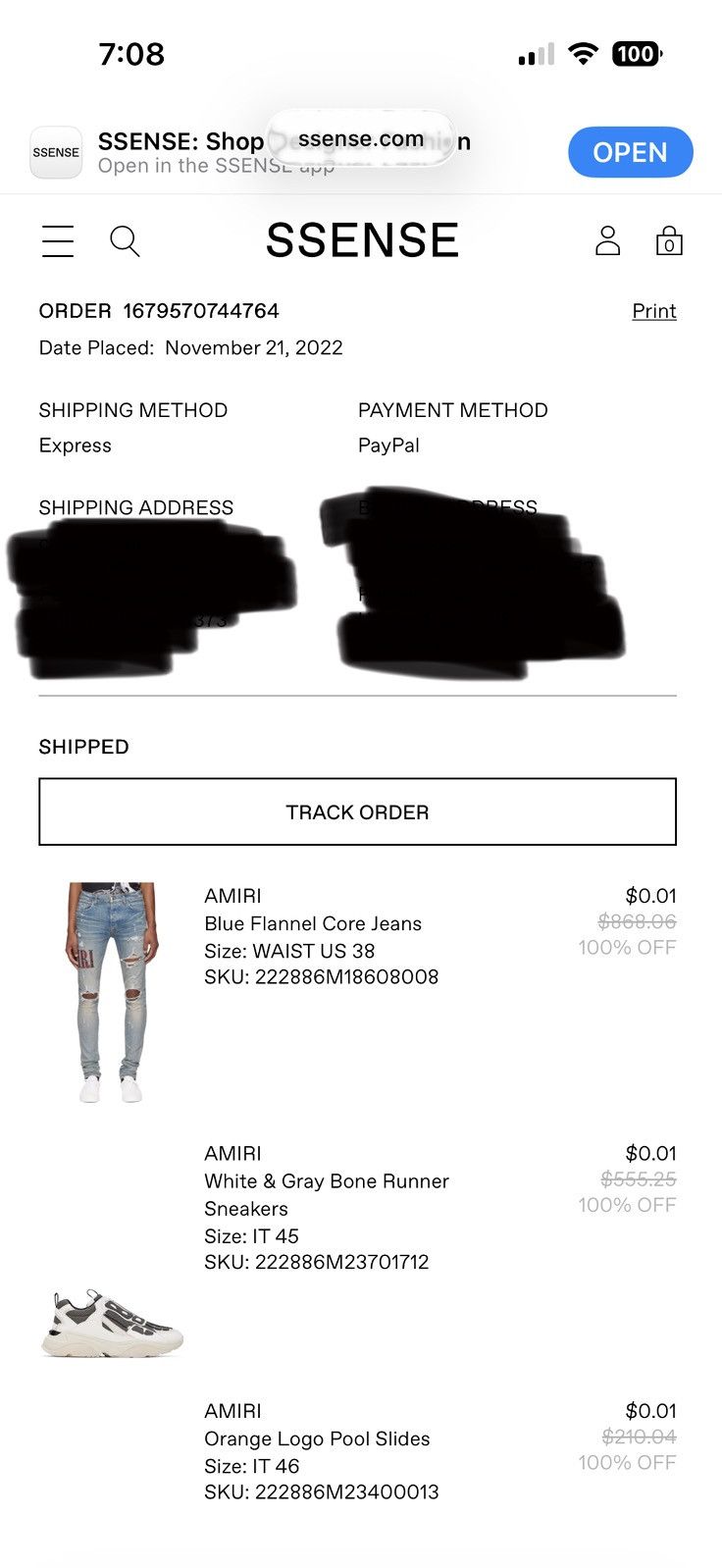 Amiri Amiri Bone Runners White & Gray Mesh Size 12/45 Size US 12 / EU 45 - 11 Thumbnail
