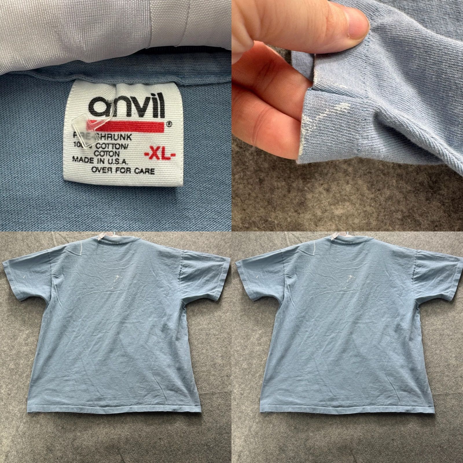 Vintage Vintage The Wilds Shirt Mens L Blue Embroidered Graphic Crewneck Cotton Jersey Size US L / EU 52-54 / 3 - 9 Thumbnail