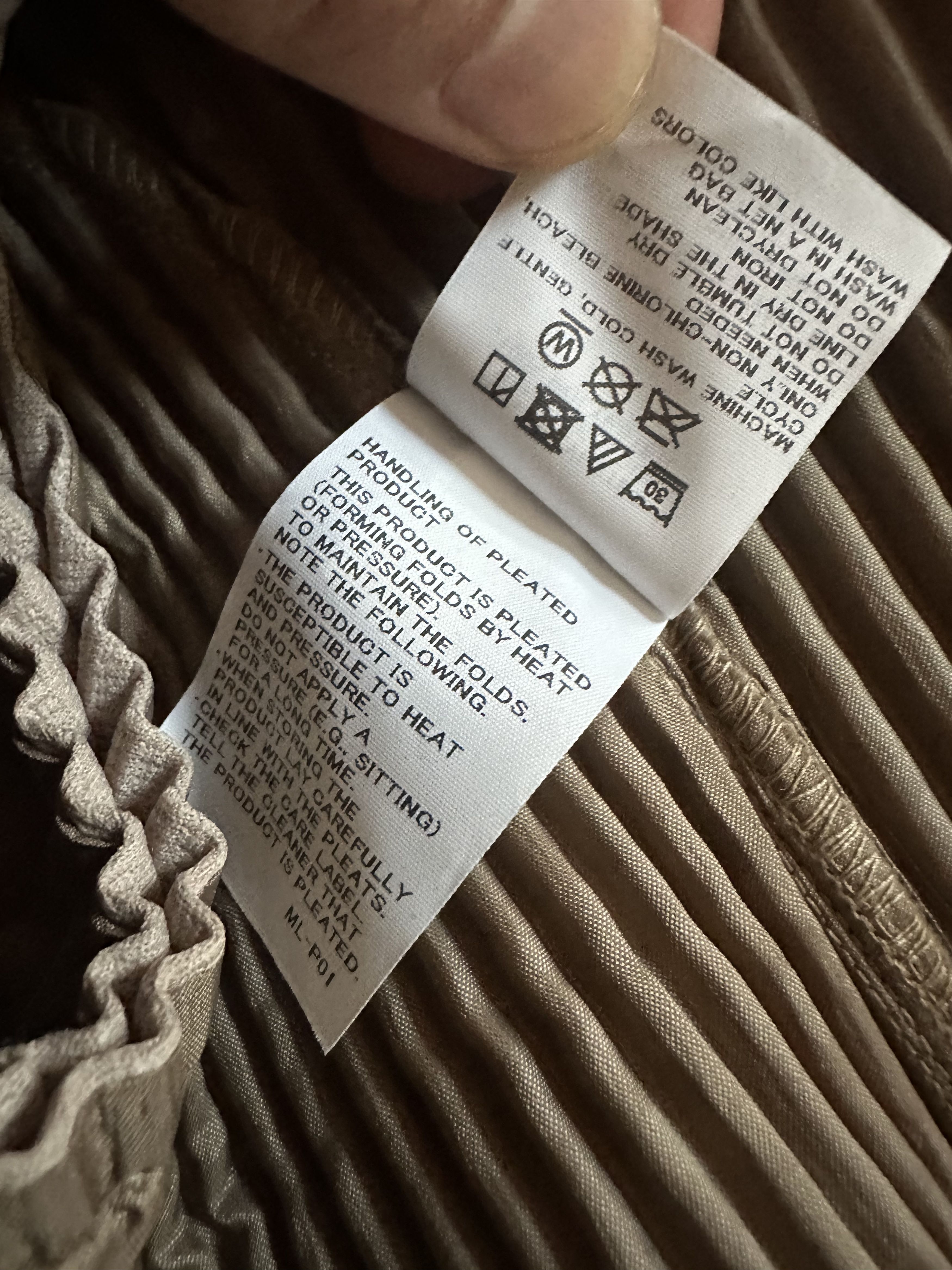 Homme Plisse Issey Miyake JP 2 - Homme Plissé Issey Miyake CARGO JACKET SAND BEIGE Size US M / EU 48-50 / 2 - 5 Thumbnail