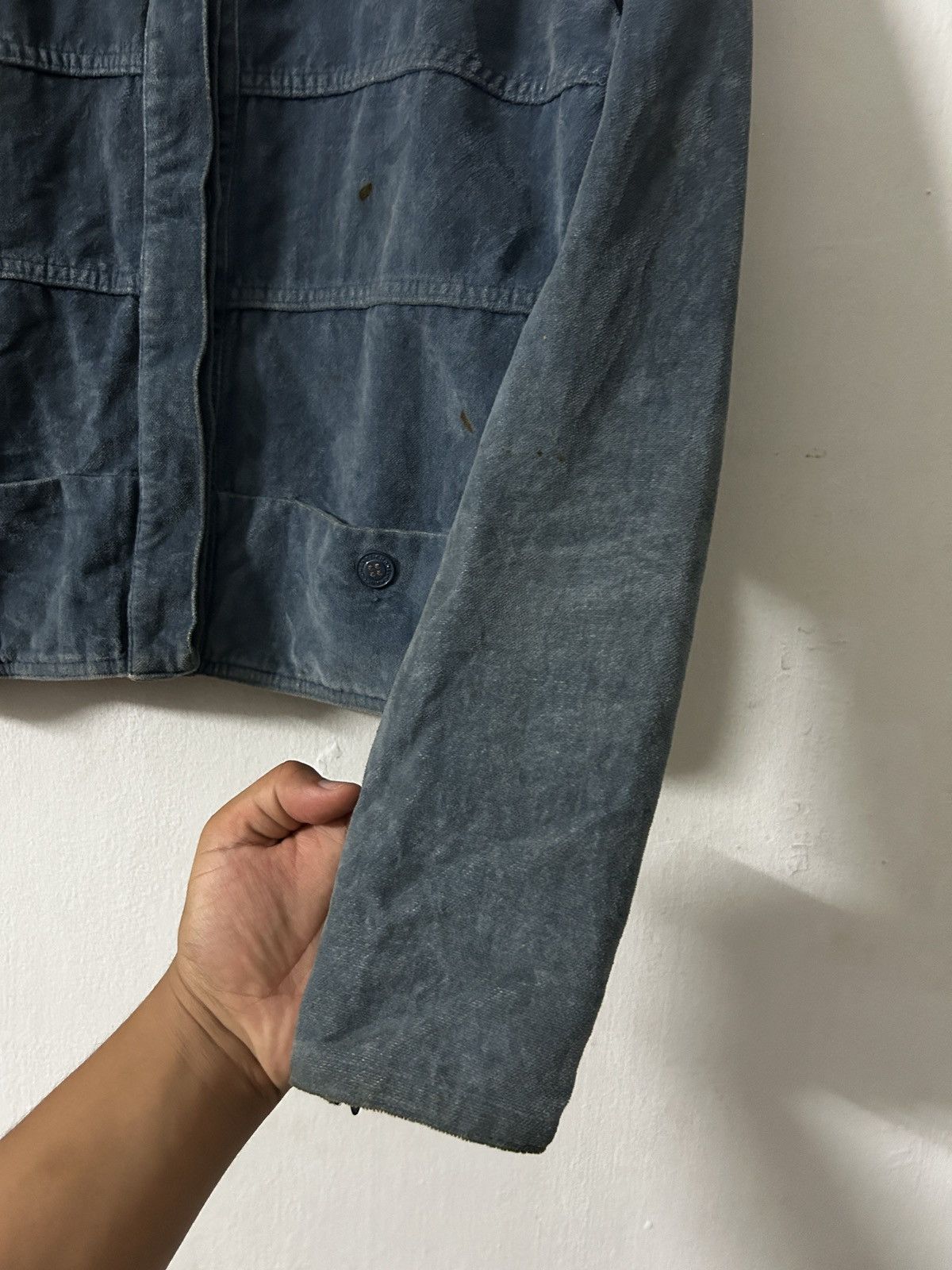 Chanel Vintage Chanel denim colourway jacket Size S / US 4 / IT 40 - 3 Thumbnail