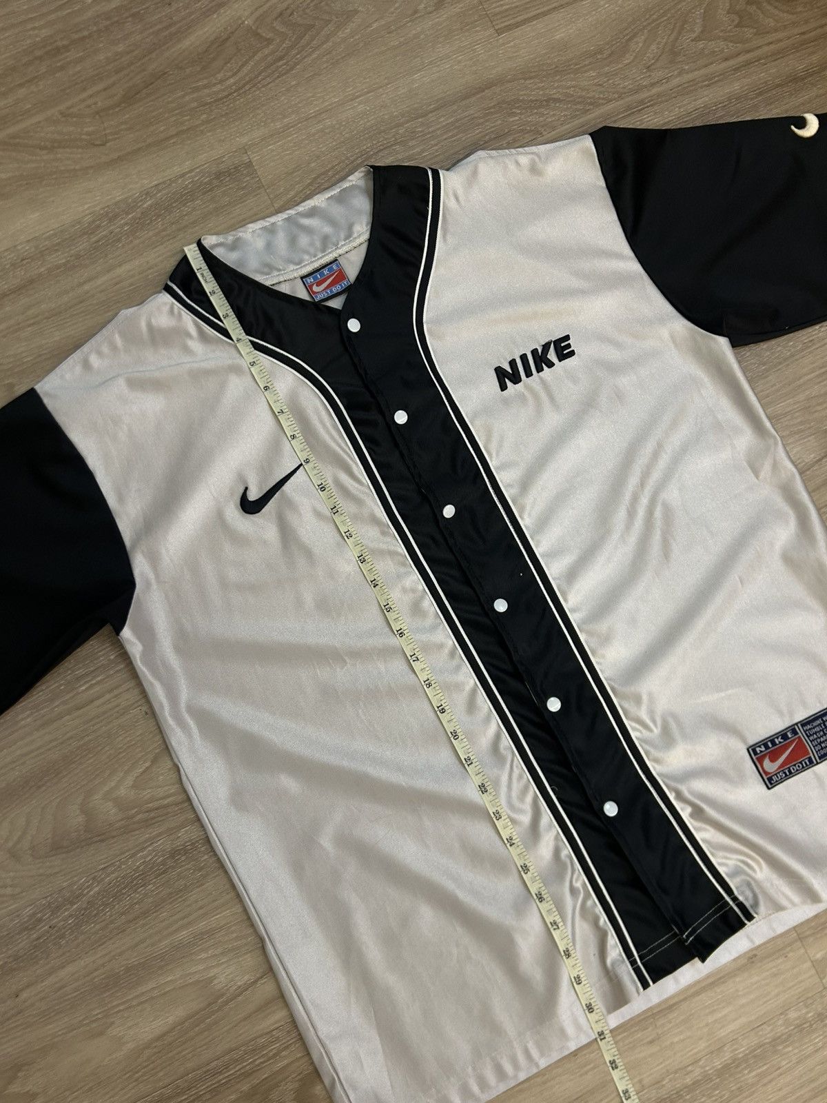 Nike 💥RARE💥 Nike Vintage "Just Do It" Baseball Jersey Size US L / EU 52-54 / 3 - 5 Thumbnail