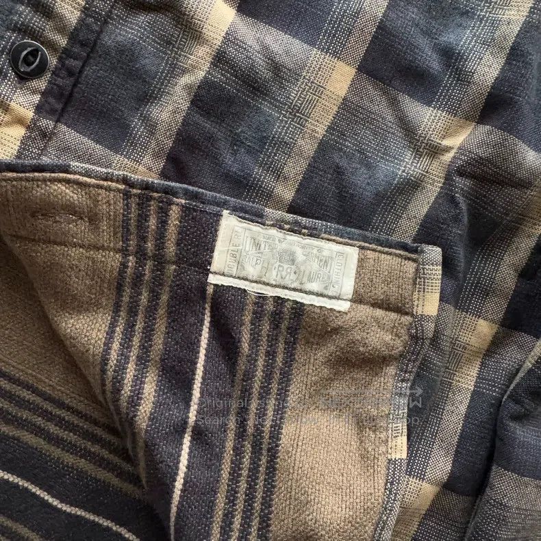 Other RRL Ralph Lauren Heavy double-layer plaid shirt Size US M / EU 48-50 / 2 - 7 Thumbnail