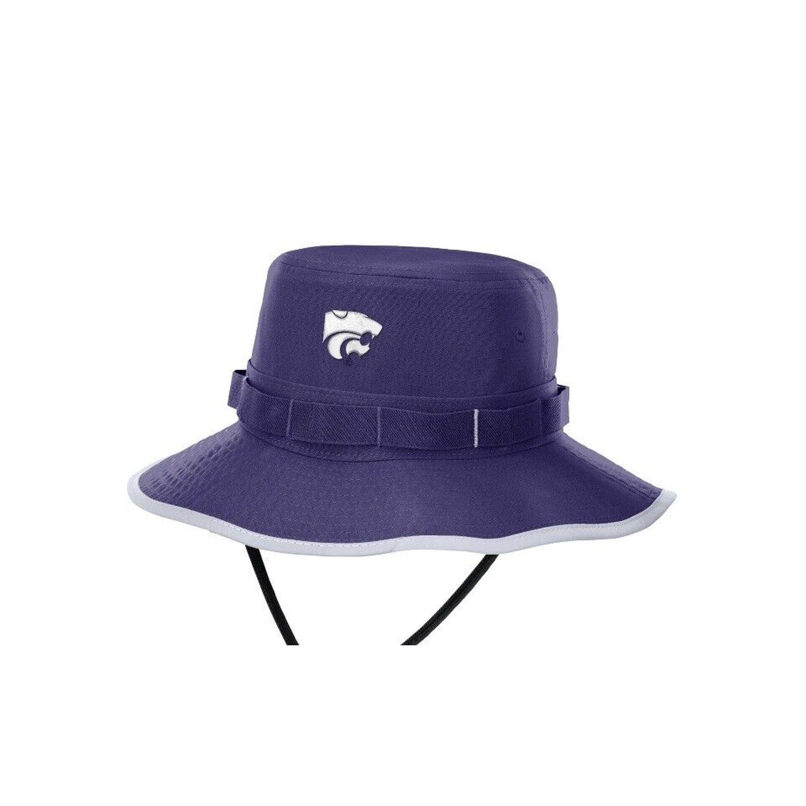 Nike Nike Kansas State Wildcats Dri-Fit Purple Boonie Bucket Hat Size ONE SIZE - 1 Thumbnail