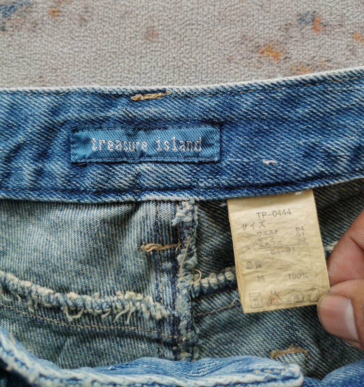 Japanese Brand Treasure Island Flare Bootcut Jeans Size 29" - 10 Thumbnail