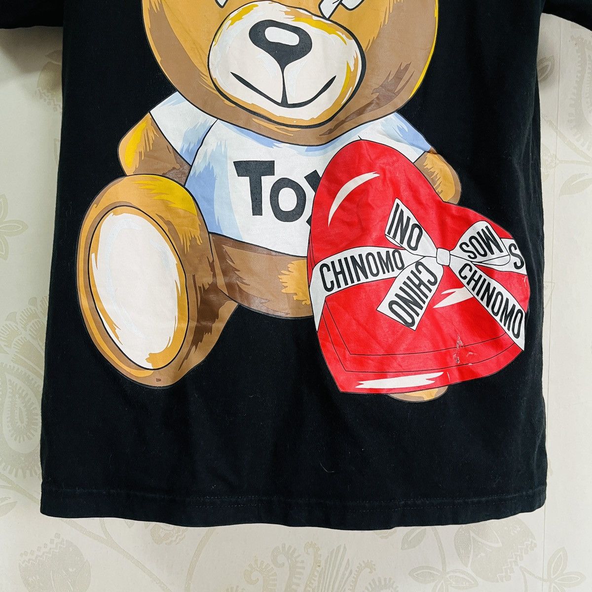 Moschino Moschino Couture Golden Bear Love TShirt Size M Size US M / EU 48-50 / 2 - 7 Thumbnail