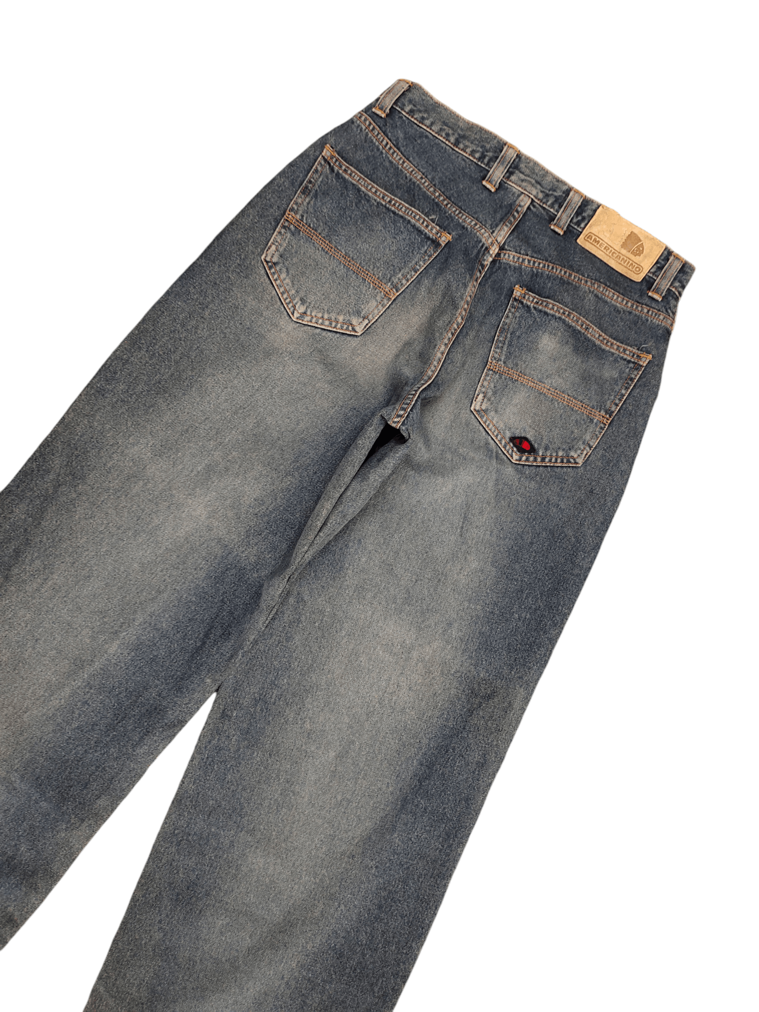 JNCO Crazy Vintage Y2k Americanino Wide Leg Jnco Style Baggy Jean Size US 32 / EU 48 - 5 Thumbnail