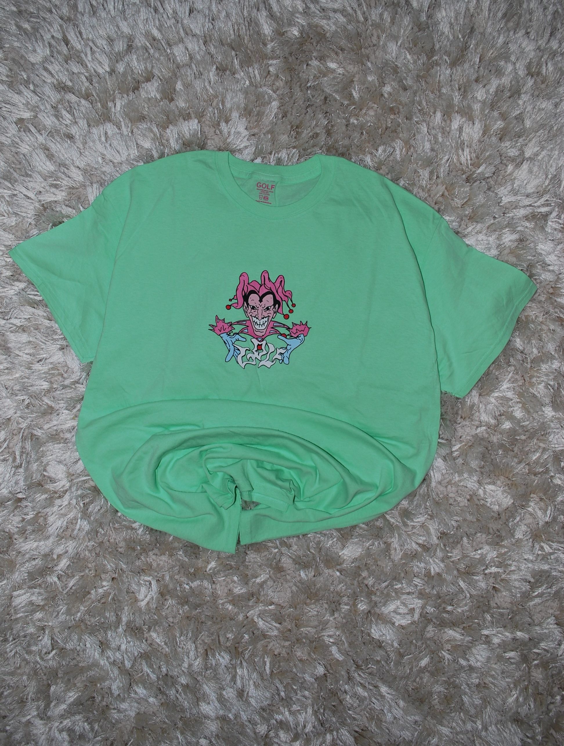 Golf Wang GOLF clown tee green Size US XL / EU 56 / 4 - 1 Thumbnail