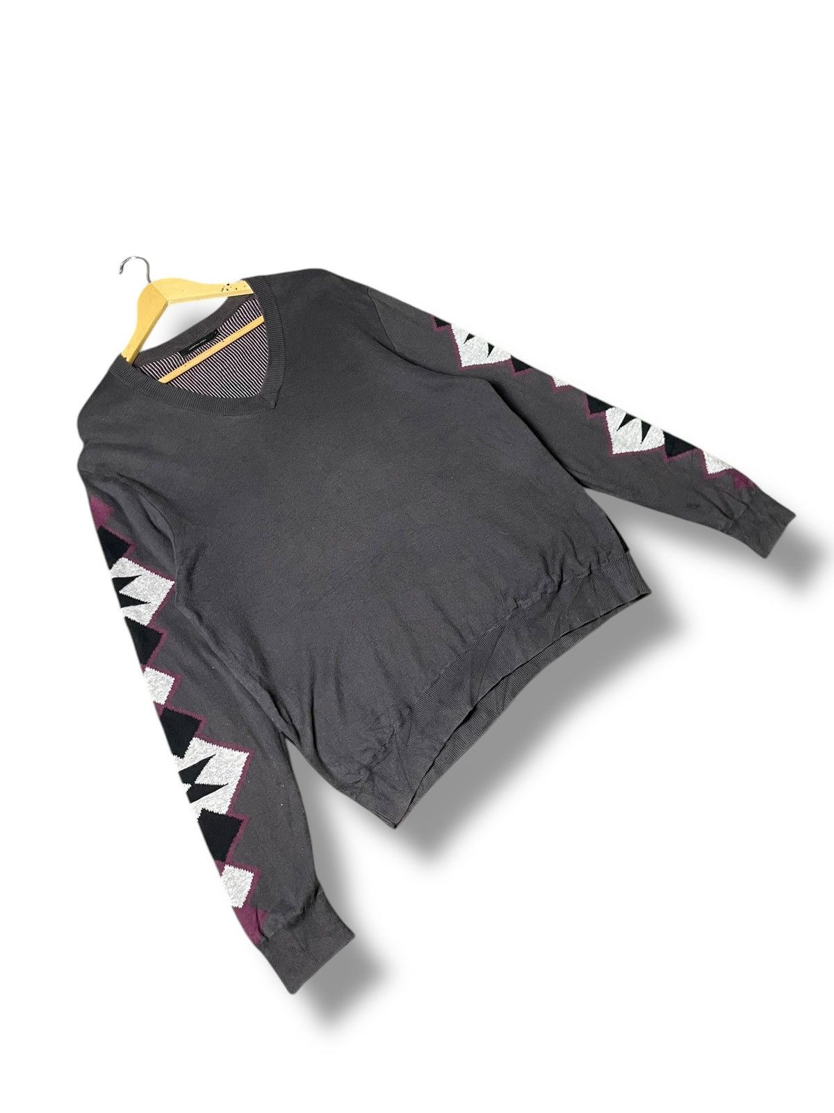 Japanese Brand × Vintage Jaspal Man Brand Native Pattern Pullover (63) Size US L / EU 52-54 / 3 - 2 Thumbnail