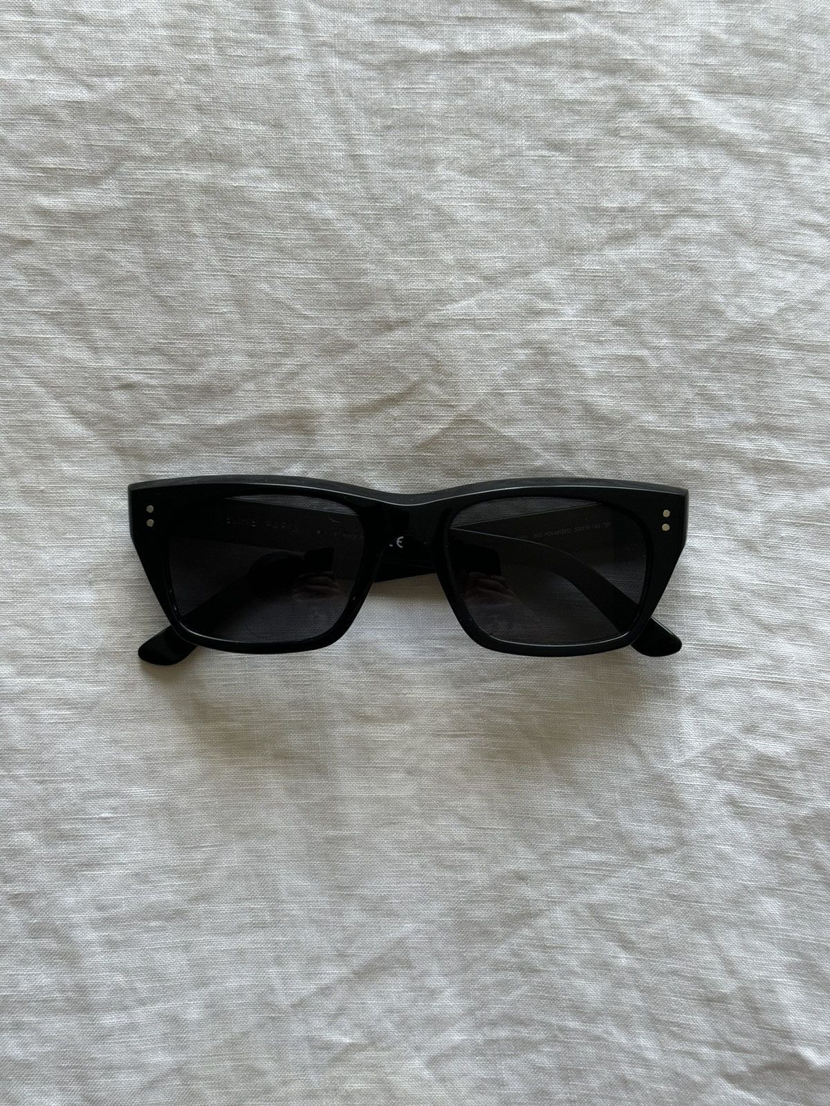 image of Celine Frame 01 Sunglasses In Black, Men's