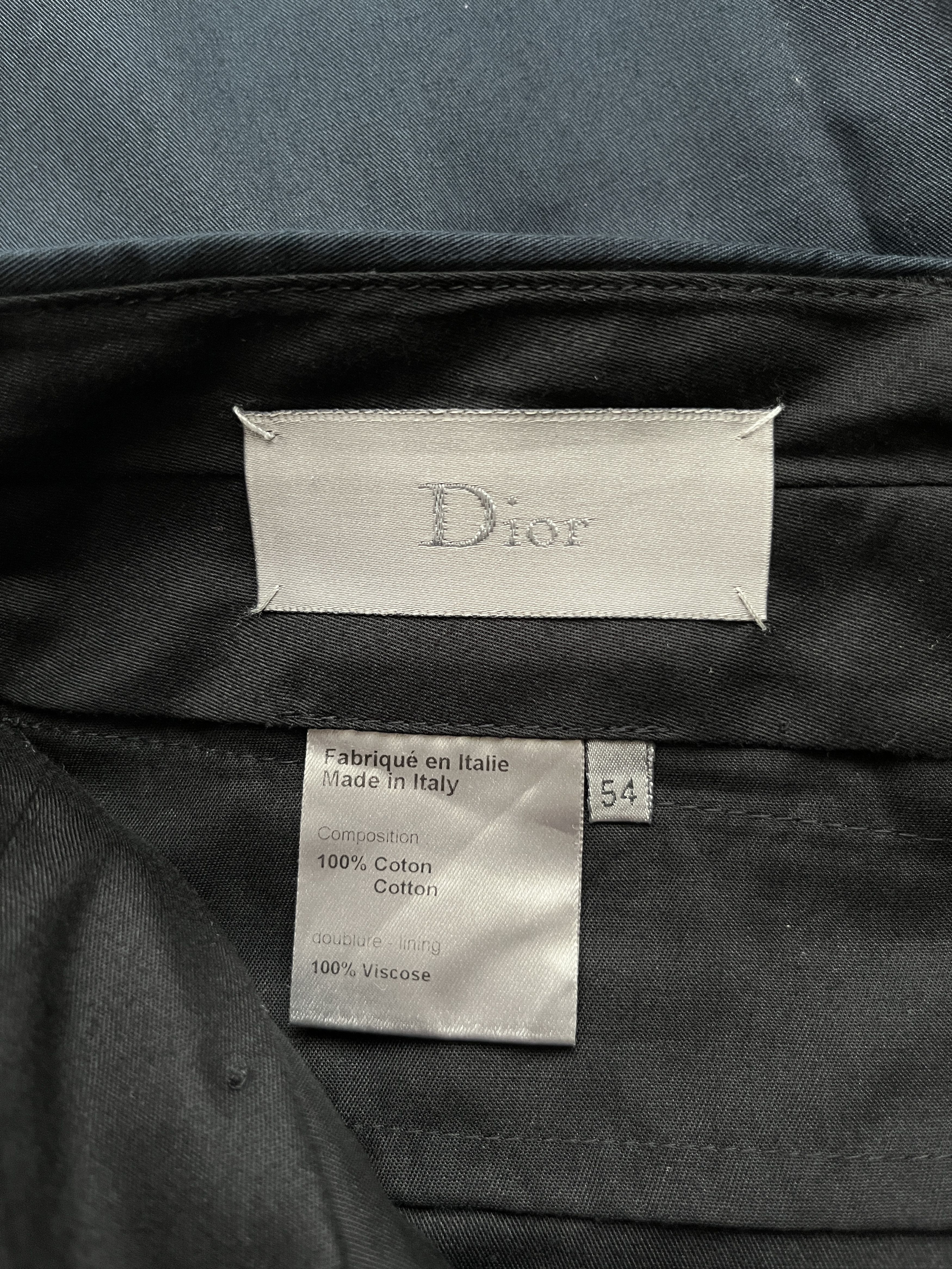 Dior ⚡️QUICK SALE⚡️2008 Dior by KVA Navy Pants Trousers Size US 38 / EU 54 - 3 Thumbnail