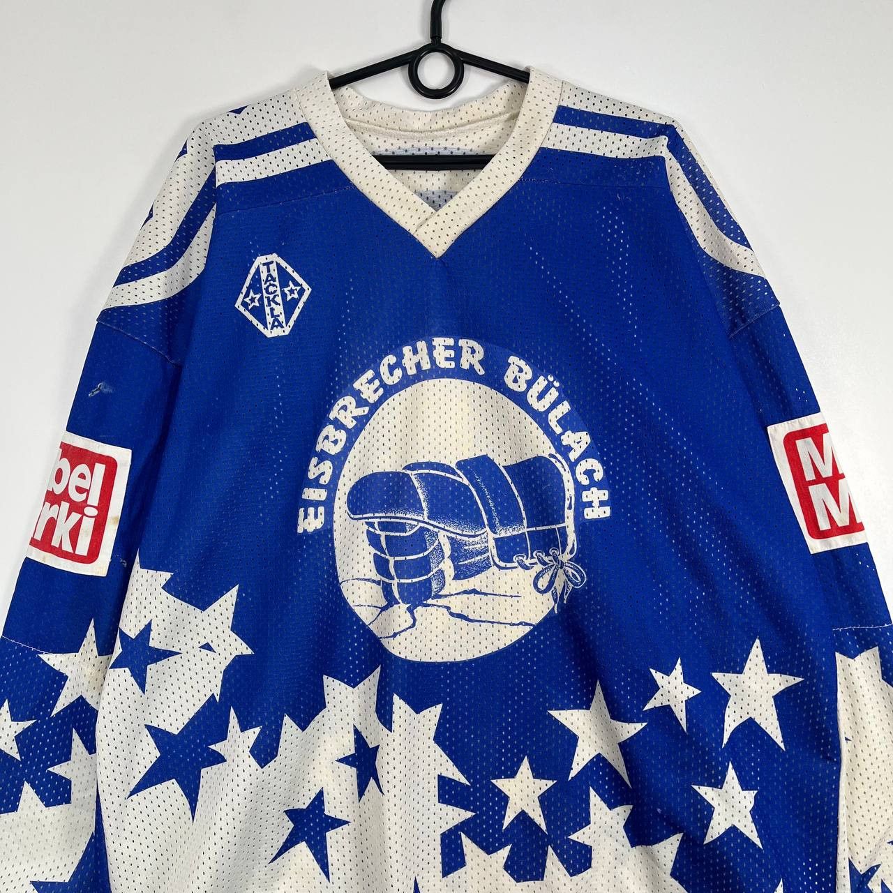 Other Vintage TACKLA Ice Hockey Jersey Eisbrecher Bülach #19 XXL Size US XXL / EU 58 / 5 - 2 Thumbnail