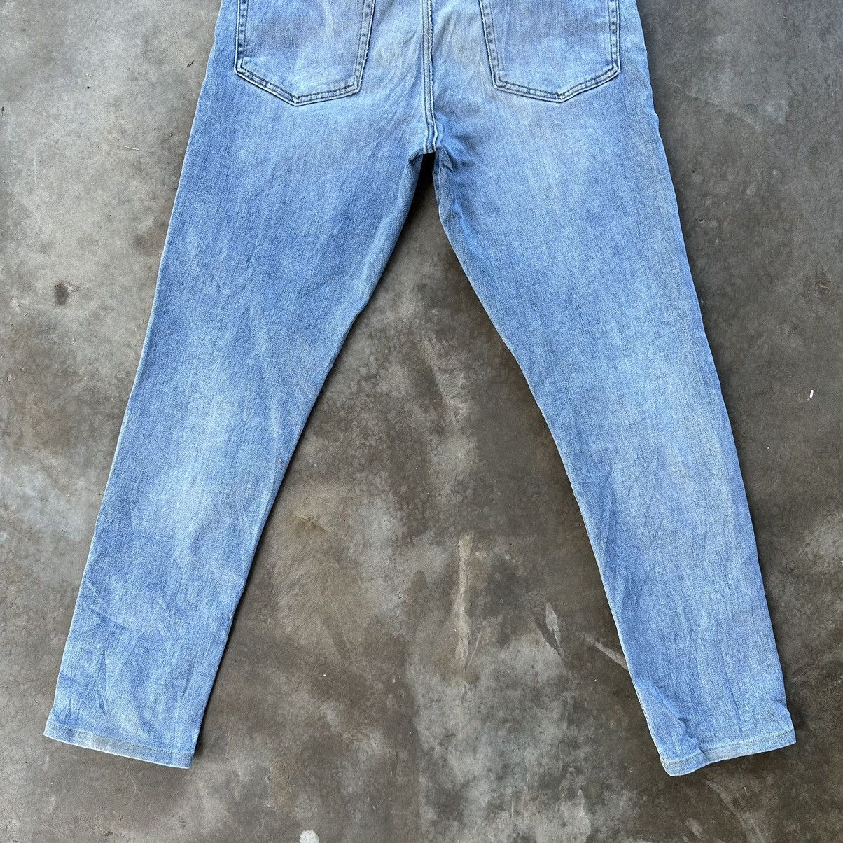 Japanese Brand Vintage Japanese Faded Distressed Denim Jean Pant W32 Size US 32 / EU 48 - 11 Thumbnail