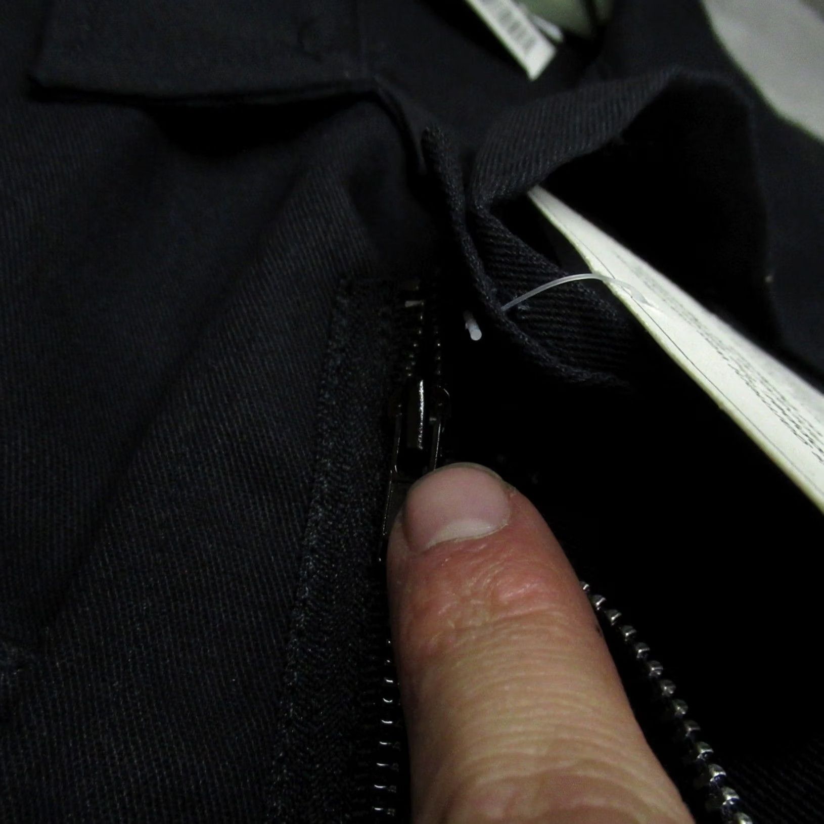 Propper Propper Mens Small Regular Black Full Zip Military Tactical Coat BDU Jacket NWD Size US S / EU 44-46 / 1 - 3 Thumbnail