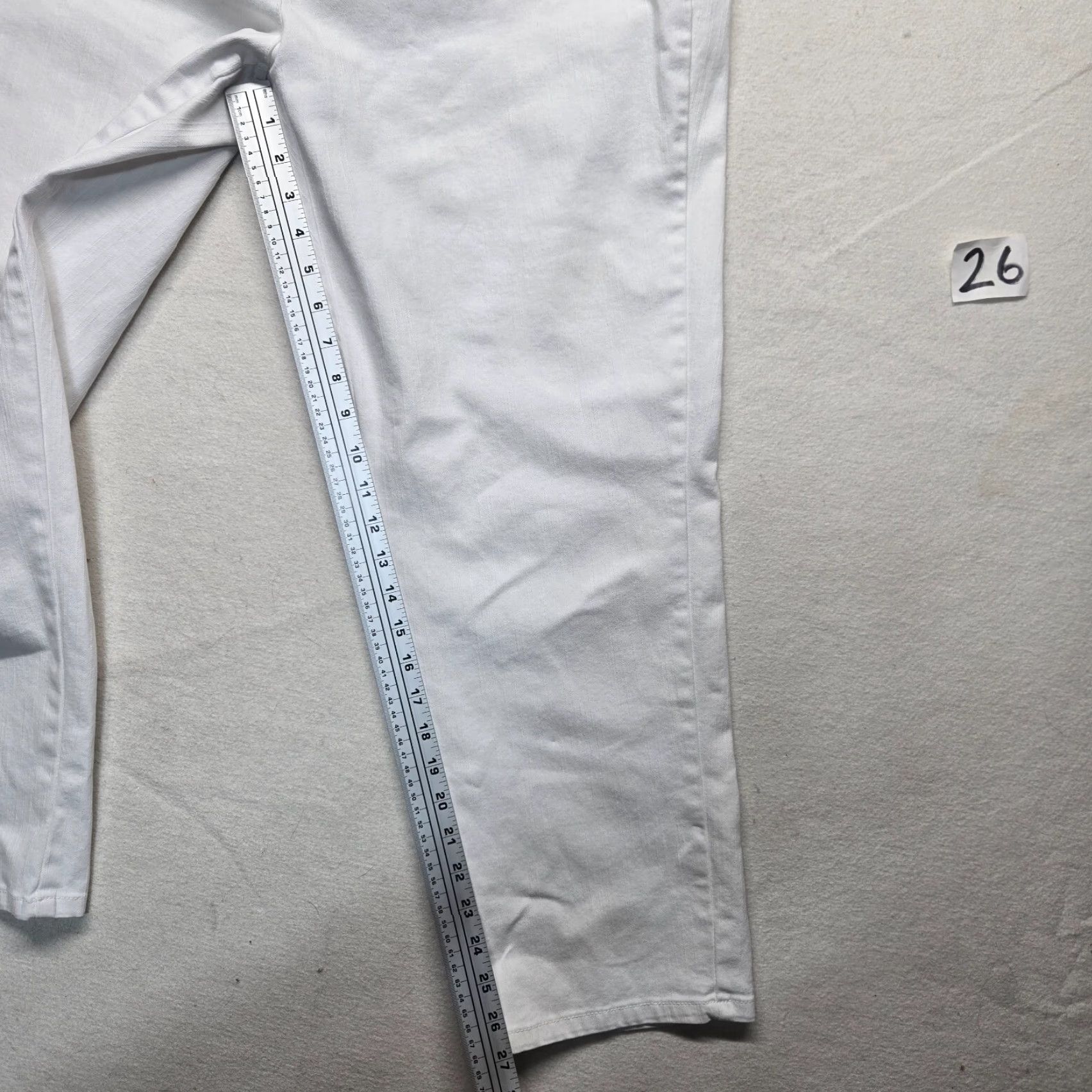 Vintage VINTAGE Ruby Rd. Wide Leg Pants Lightweight Adult Women's Size 16 White Pleated High Rise Relaxed Bohemian Size 38" / US 16 / IT 52 - 6 Thumbnail