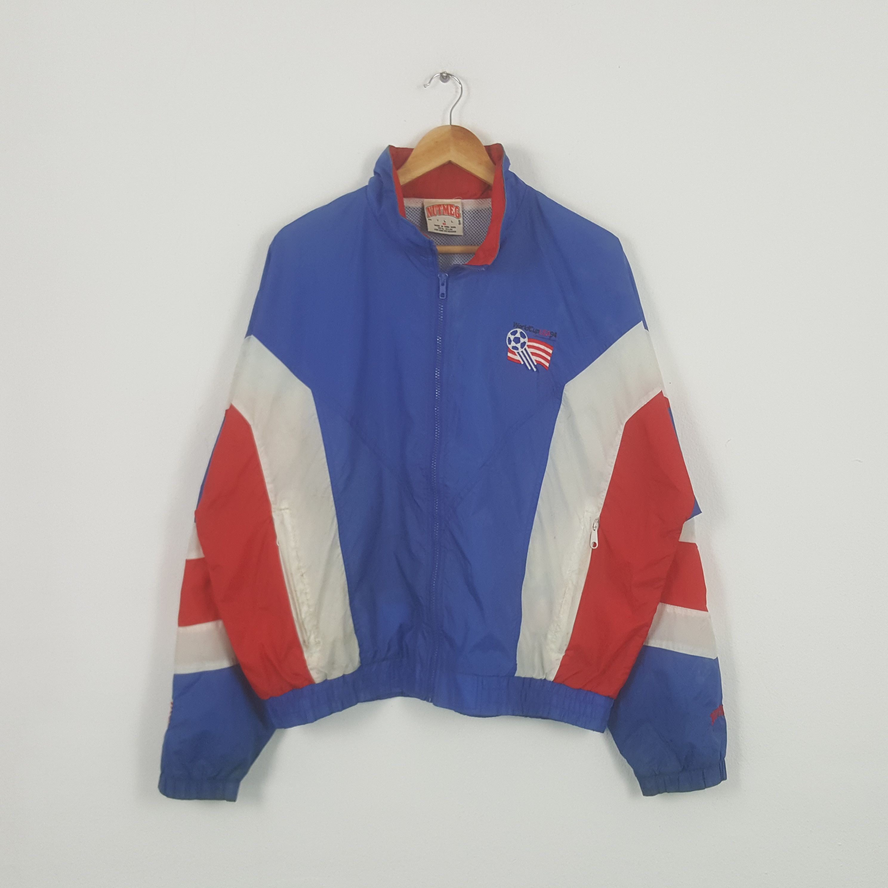 アメリカ合衆国 1994 ワールドカップチームトラックジャケット USA Adidas World Cup 1994 Jacket Track Top Football Soccer