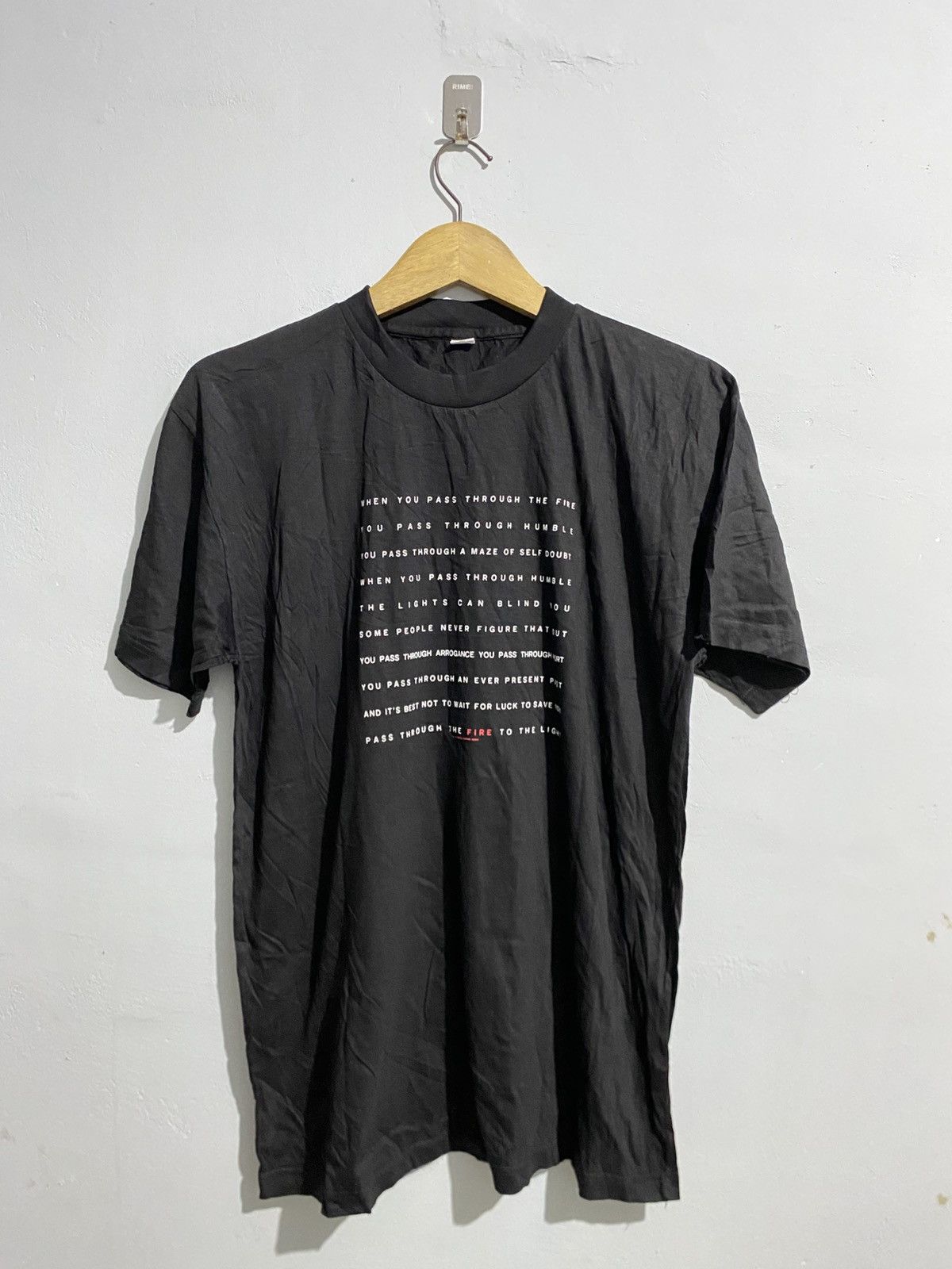 Band Tees × Vintage Lou reed magic and loss 1992 the summation lyrics tee Size US L / EU 52-54 / 3 - 1 Thumbnail
