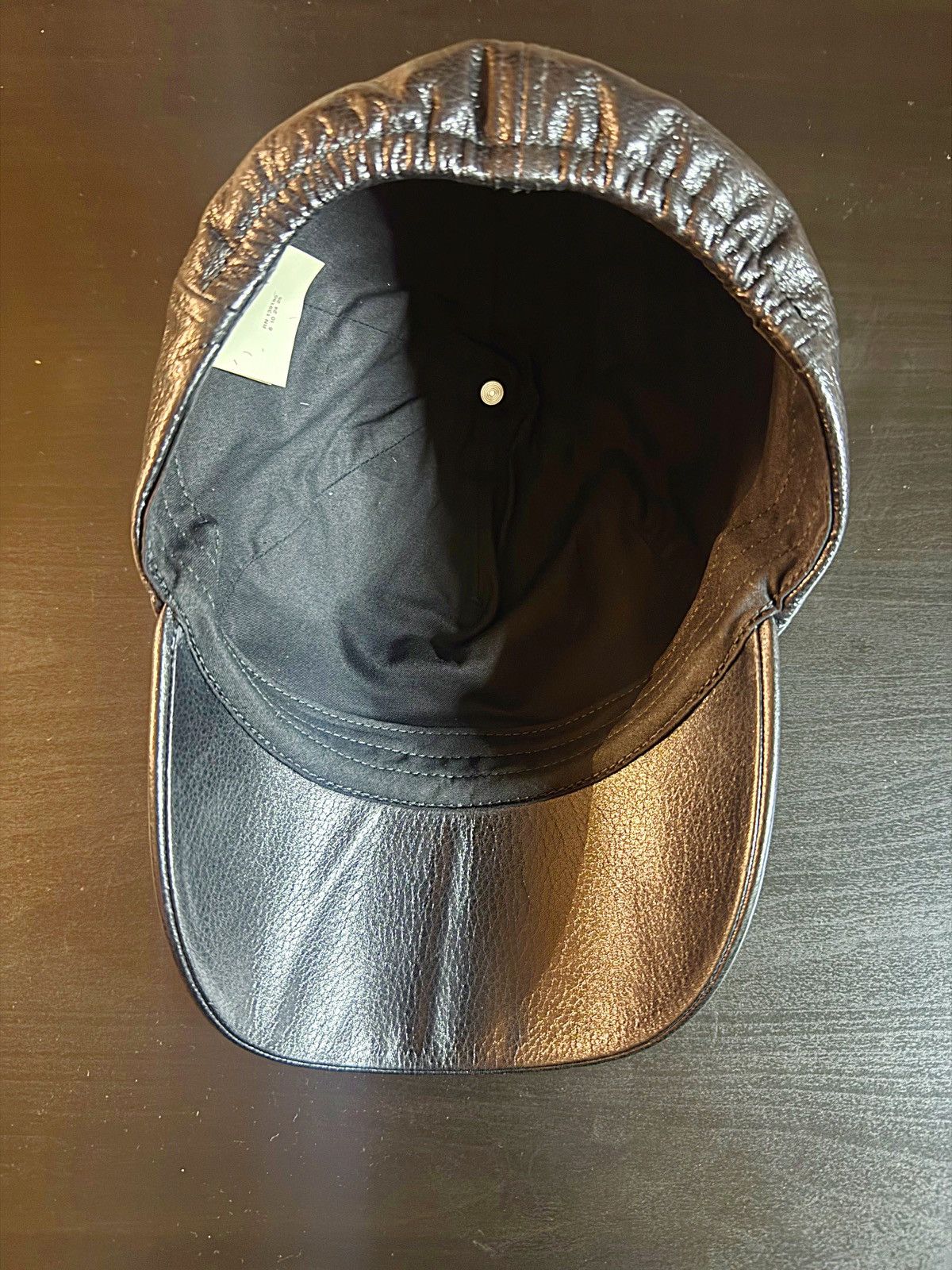 Fear of God Fear of God Textured Leather Baseball Cap Size 40 - 9 Thumbnail