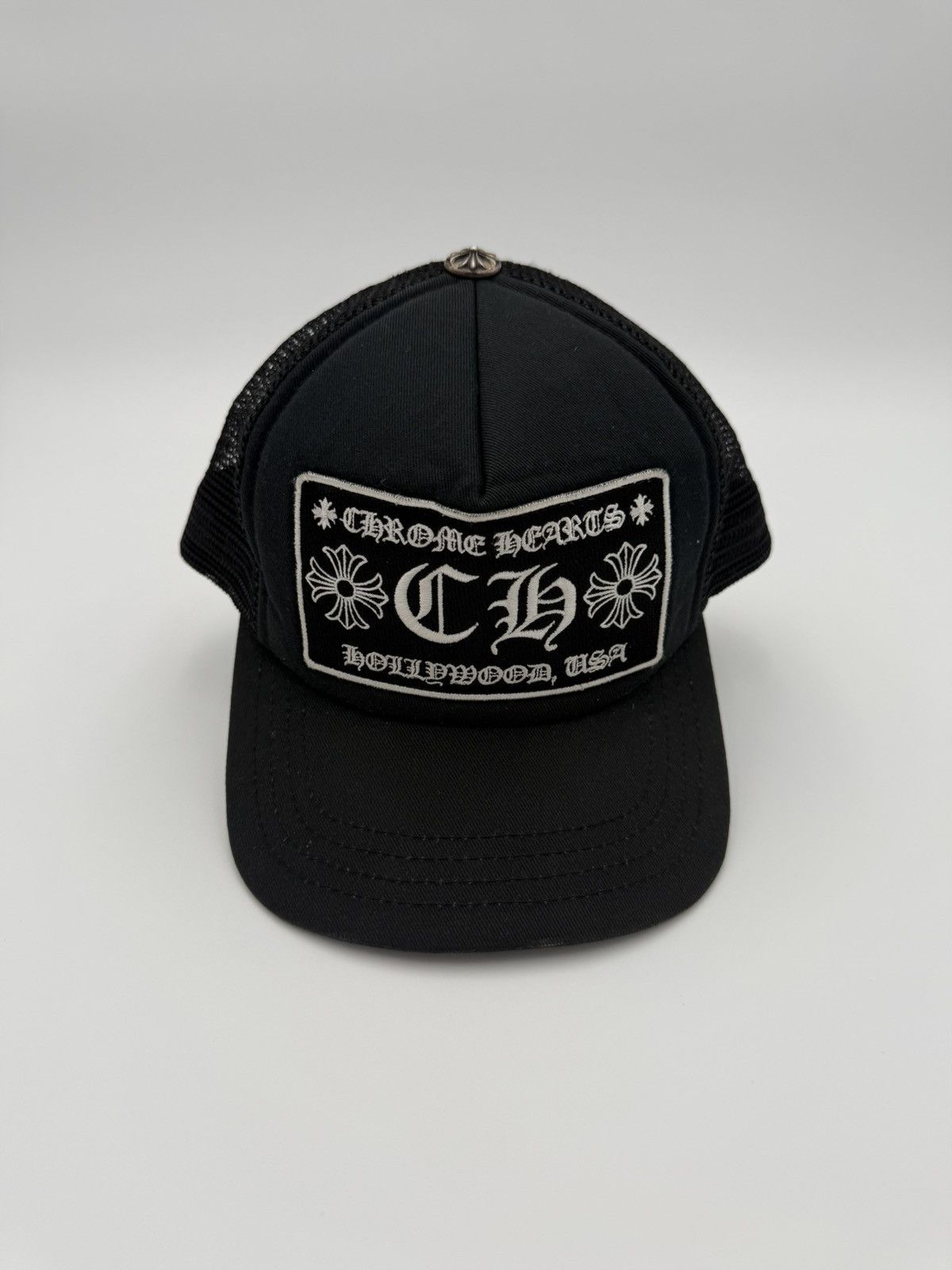 Chrome Hearts Chrome Hearts CH Hollywood Trucker Hat Size ONE SIZE - 1 Thumbnail