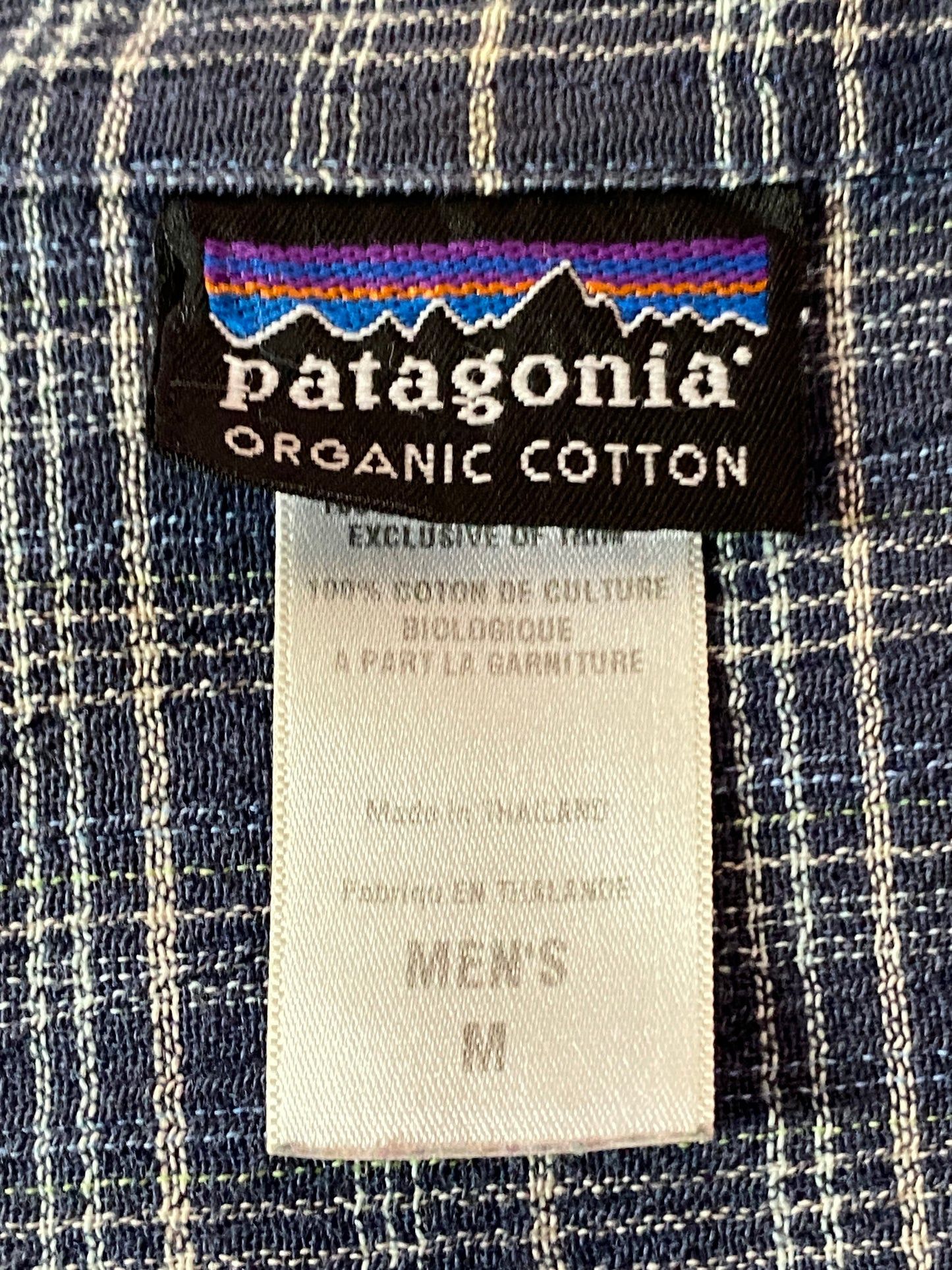 Patagonia × Vintage Patagonia Vintage Men's Trekking Plaid Short Sleeve Shirt -M Size US M / EU 48-50 / 2 - 6 Thumbnail
