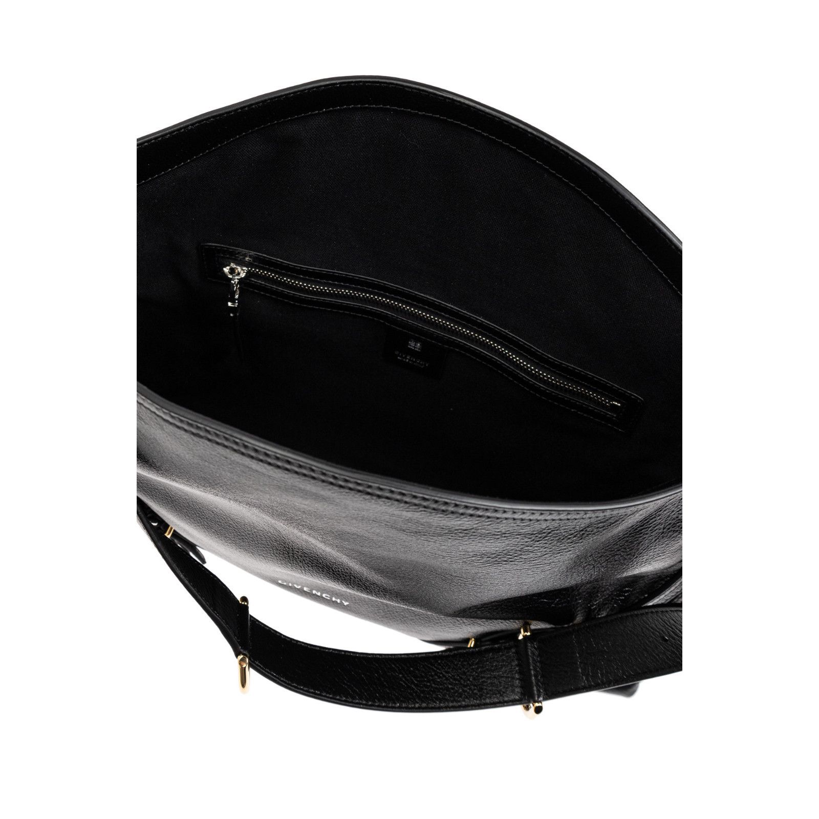 Givenchy GIVENCHY Shopper Strappy Black Shiny Leather Shoulder Bag Ne Size ONE SIZE - 3 Thumbnail