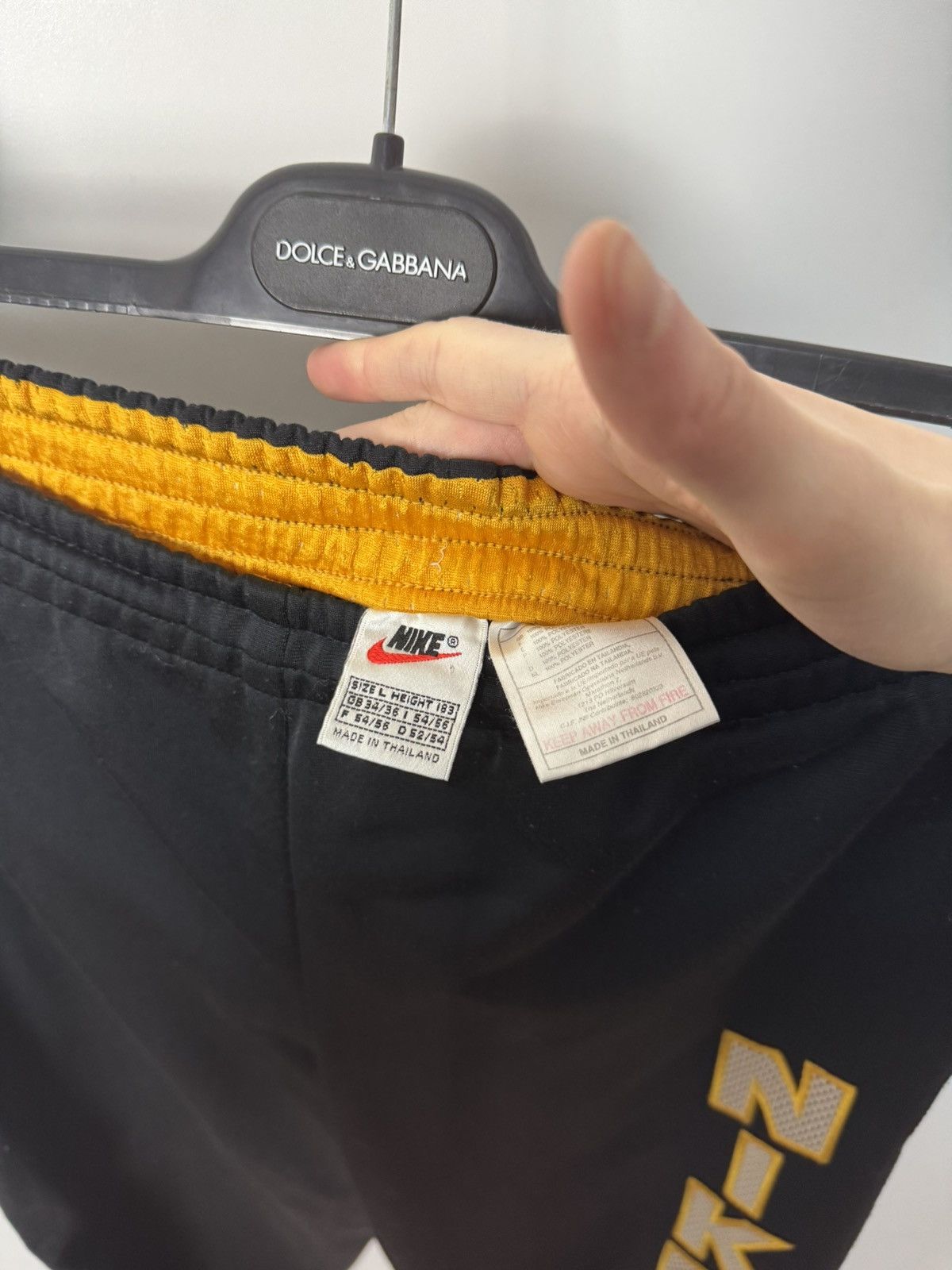 Nike Vintage 90s Nike Swoosh Side Snap Baggy Pants Y2K Style Size US 34 / EU 50 - 5 Thumbnail