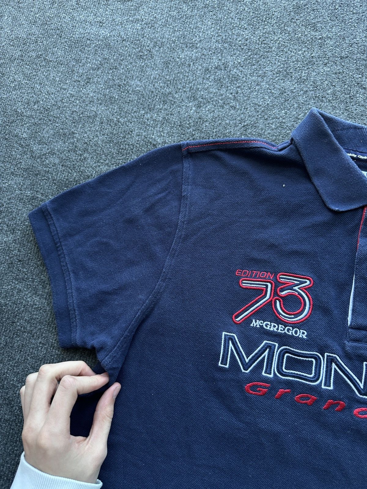 McGregor RACING 🚨 MONACO GRAND PRIX EDITION 73 ACM POLO MEN Size US L / EU 52-54 / 3 - 5 Thumbnail