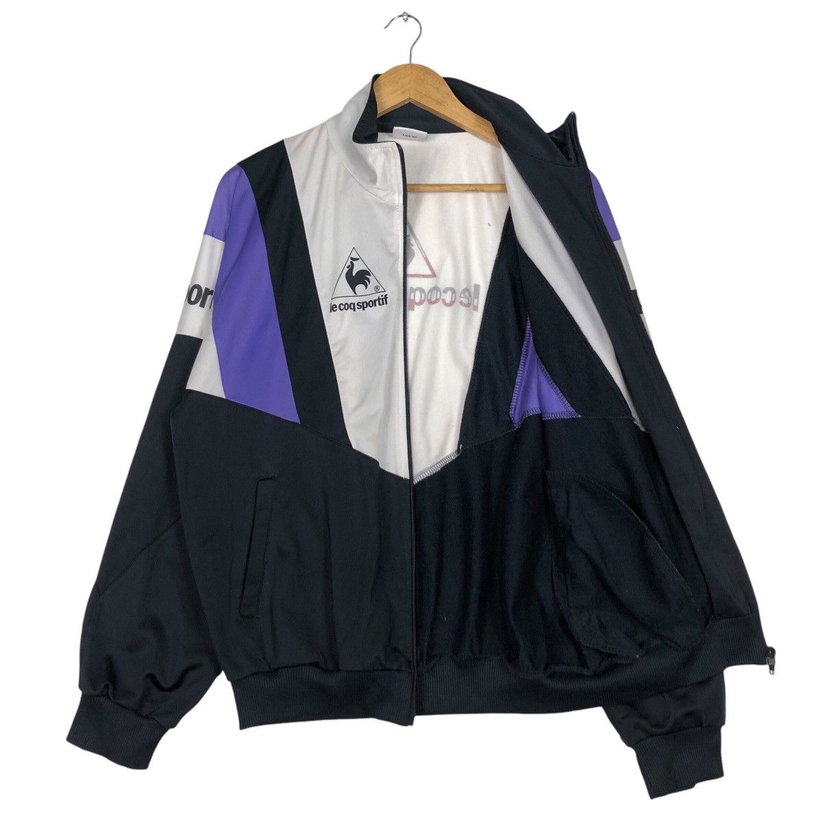 Japanese Brand × Le Coq Sportif Vintage Le Coq Sportif Vintage Jacket Running Wear 90s Size US M / EU 48-50 / 2 - 9 Thumbnail