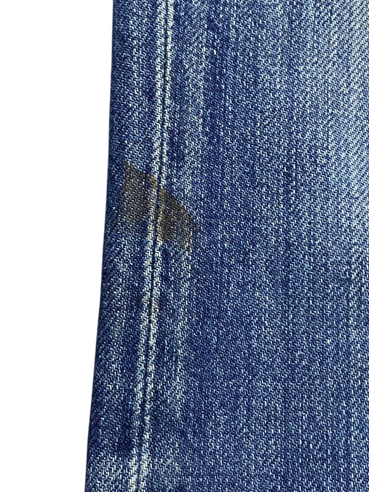 Issey Miyake × Lee Vintage Lee Riders Faded Wash Distressed Flare Jeans Size US 32 / EU 48 - 13 Thumbnail