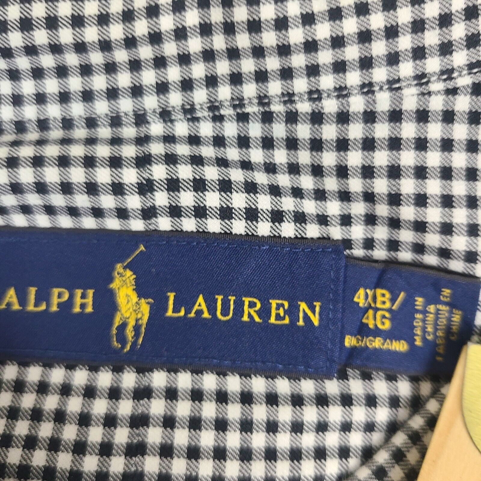Polo Ralph Lauren Polo Ralph Lauren Shirt Mens 4XB Plaid Long Sleeve Colorful Size US XXL / EU 58 / 5 - 4 Thumbnail