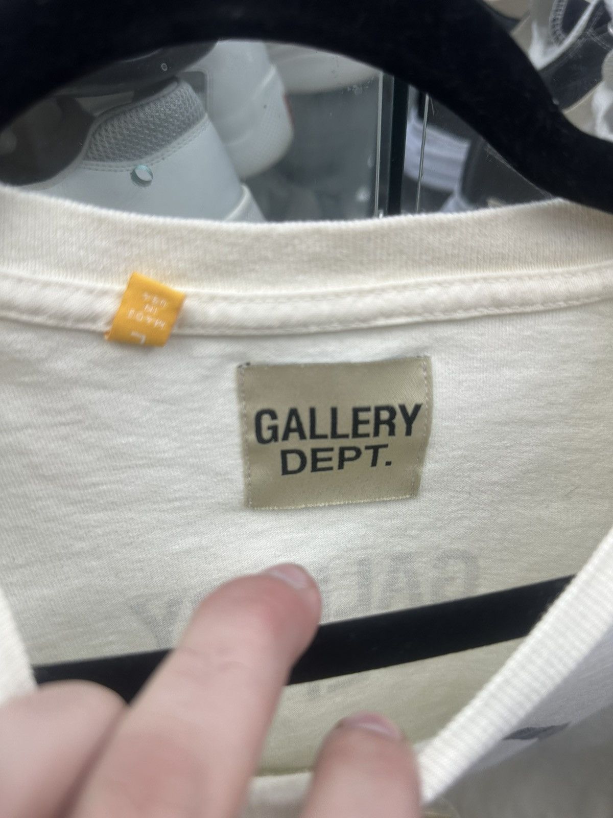 Gallery Dept. Gallery Dept. - Stop Being Racist! Mens T-shirt Size US L / EU 52-54 / 3 - 3 Thumbnail