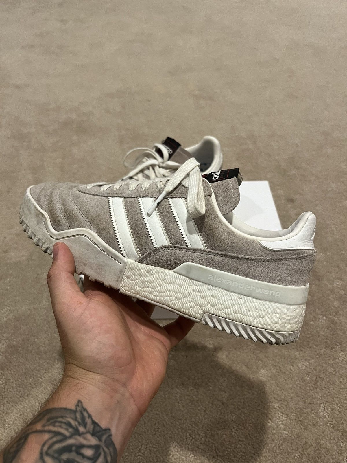 Adidas × Alexander Wang Adidas x Alexander Wang BBALL SOCCER Size US 10 / EU 43 - 6 Thumbnail