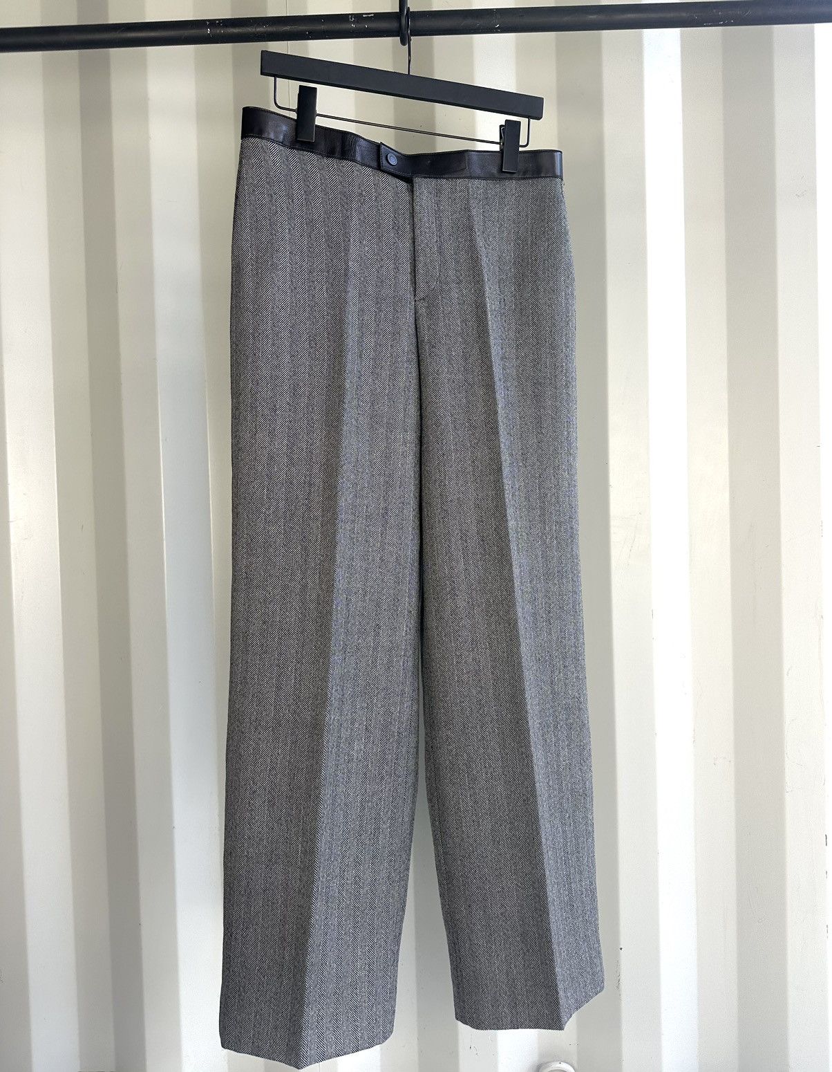 Gucci Herringbone Wide Leg Pants Size US 32 / EU 48 - 1 Thumbnail