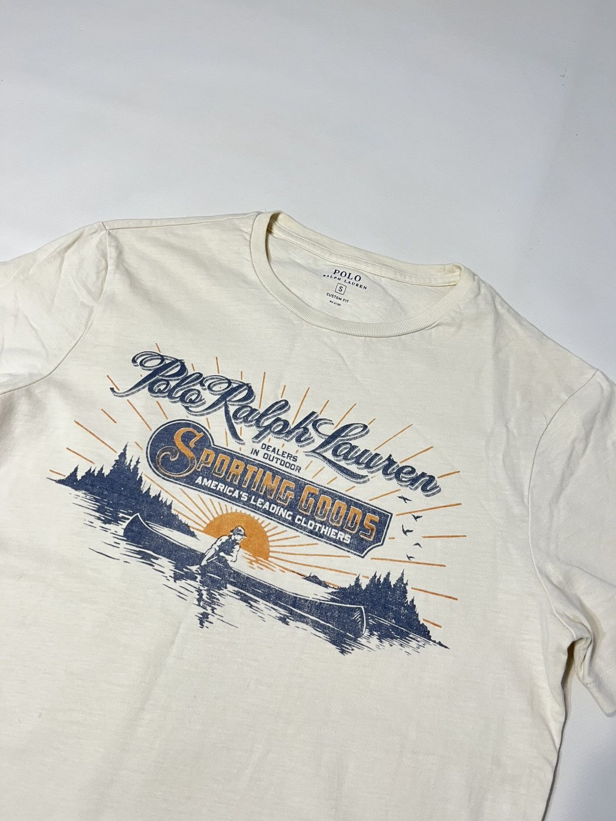 Polo Ralph Lauren × Ralph Lauren Polo Ralph Lauren Single Stitch Tee Size US S / EU 44-46 / 1 - 1 Thumbnail