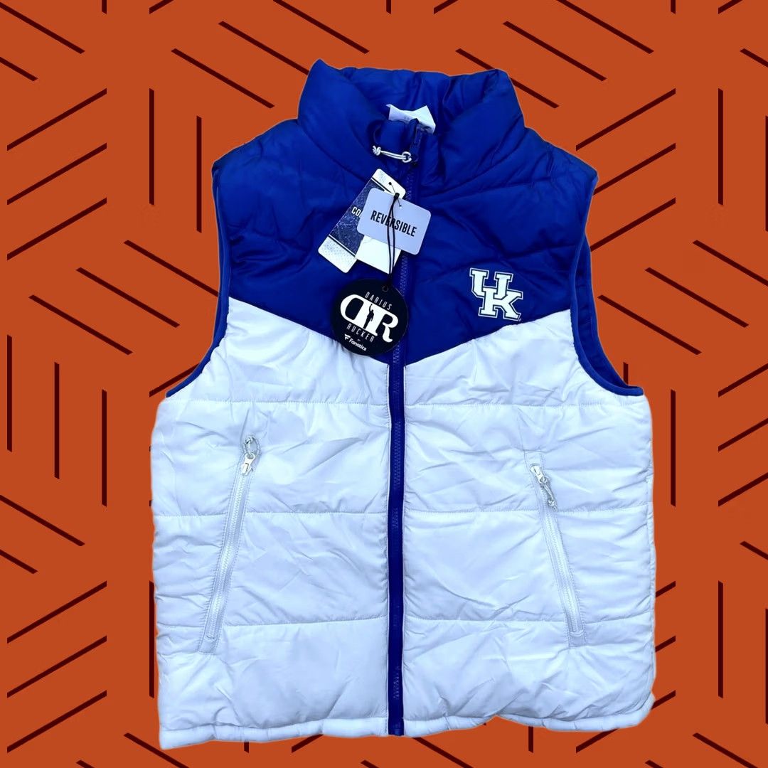 Vintage Fanatics Darius Rucker Kentucky Wildcats Vest Adult S Blue / White Size US S / EU 44-46 / 1 - 1 Thumbnail