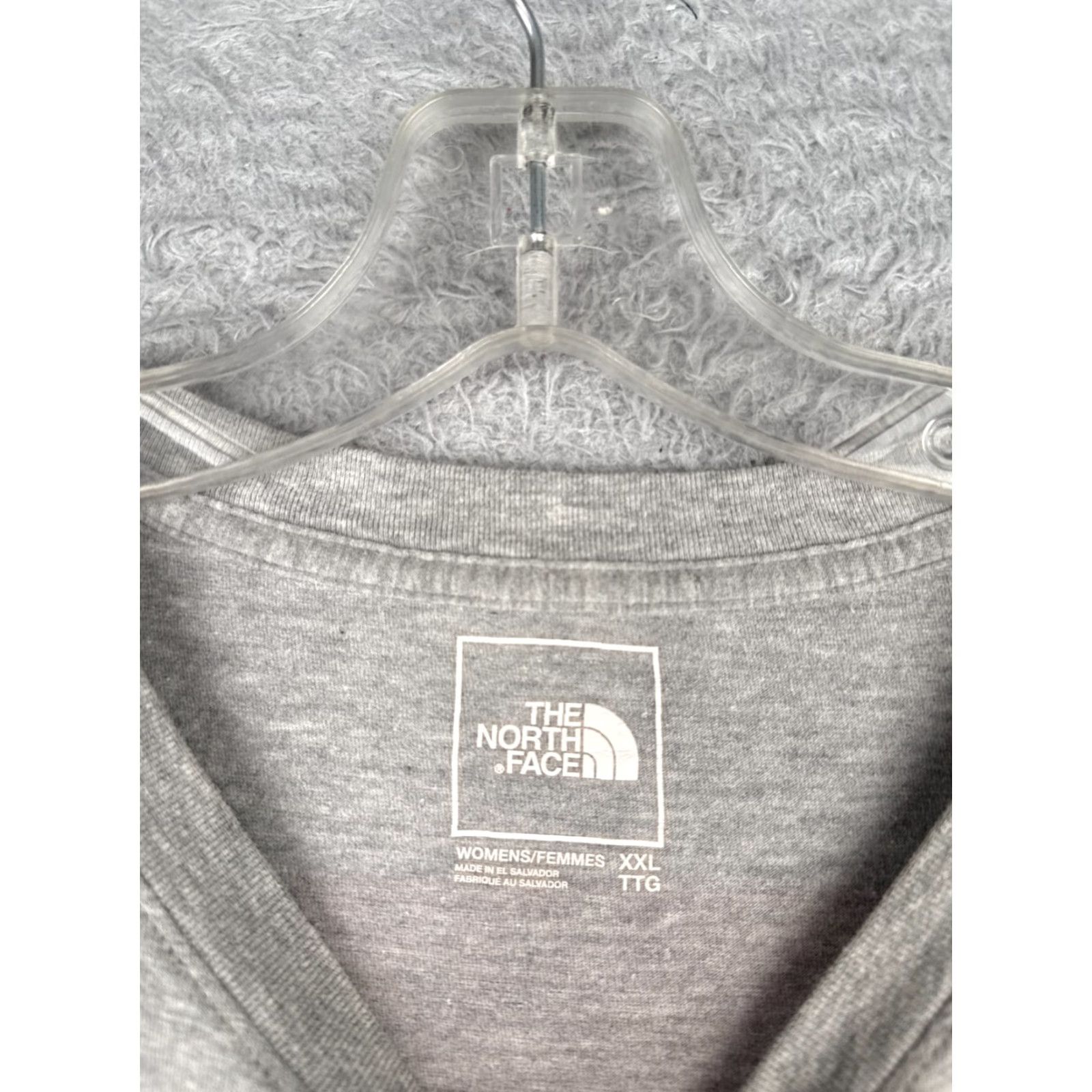 The North Face The North Face Women's 2XL Gray Short Sleeve Cotton Blend T-Shirt Womens Size XXL / US 16-18 / IT 52-54 - 7 Thumbnail