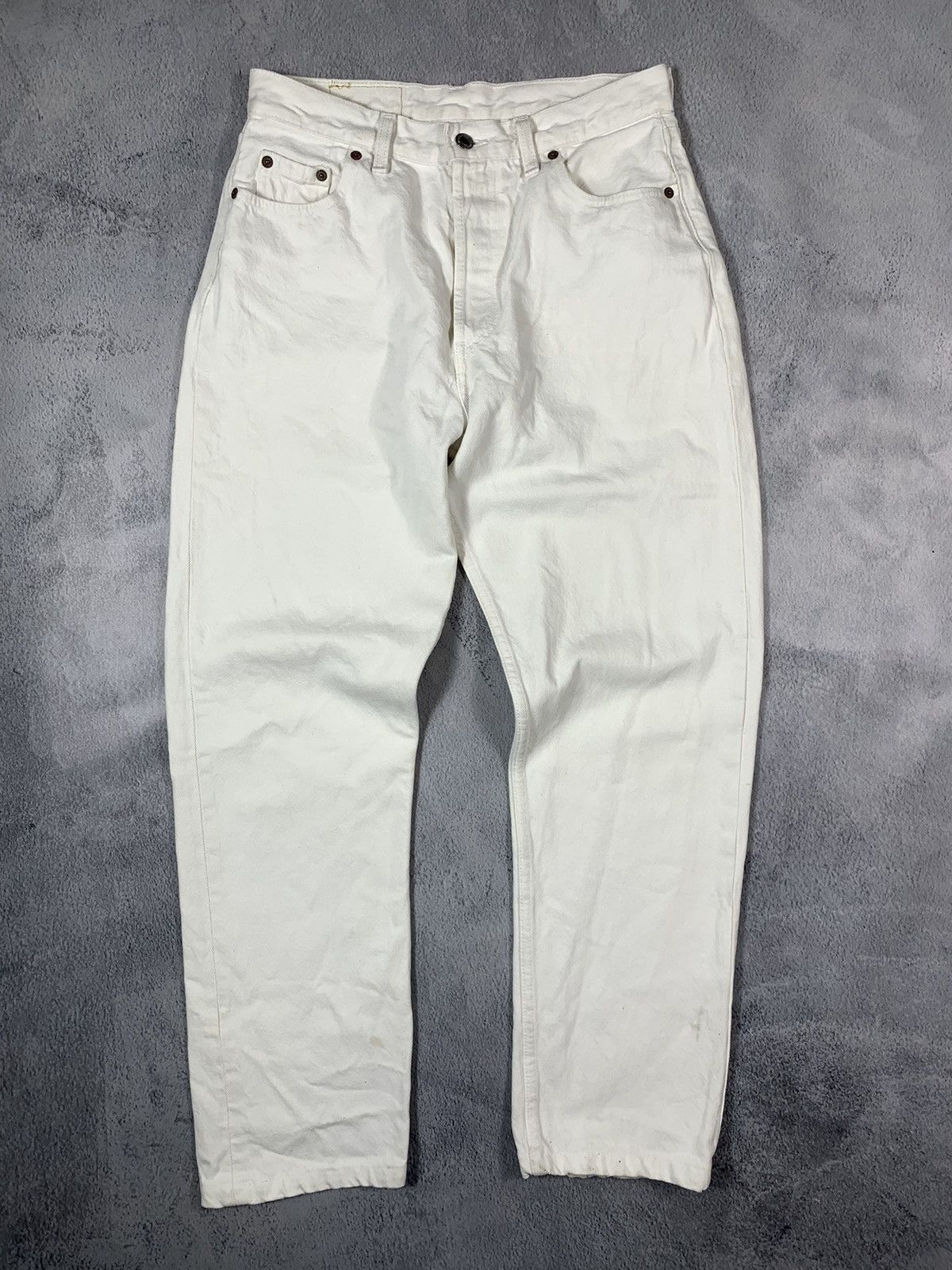 Levi's Vintage 90sMade In UK Levi’s denim jeans trousers streetwear Size US 31 - 5 Thumbnail