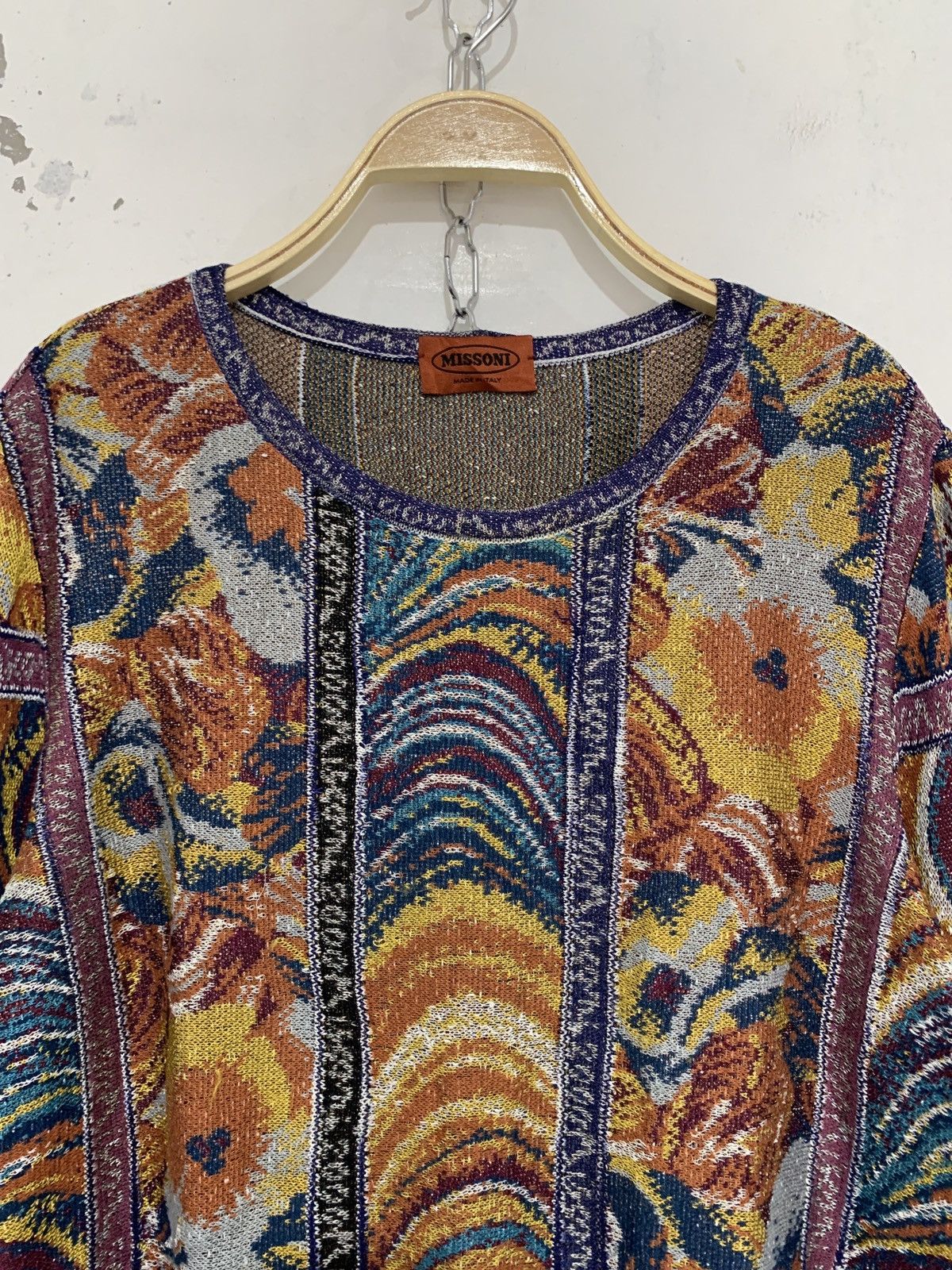 Missoni Missoni 3d flower viscose knitwear Size M / US 6-8 / IT 42-44 - 7 Thumbnail